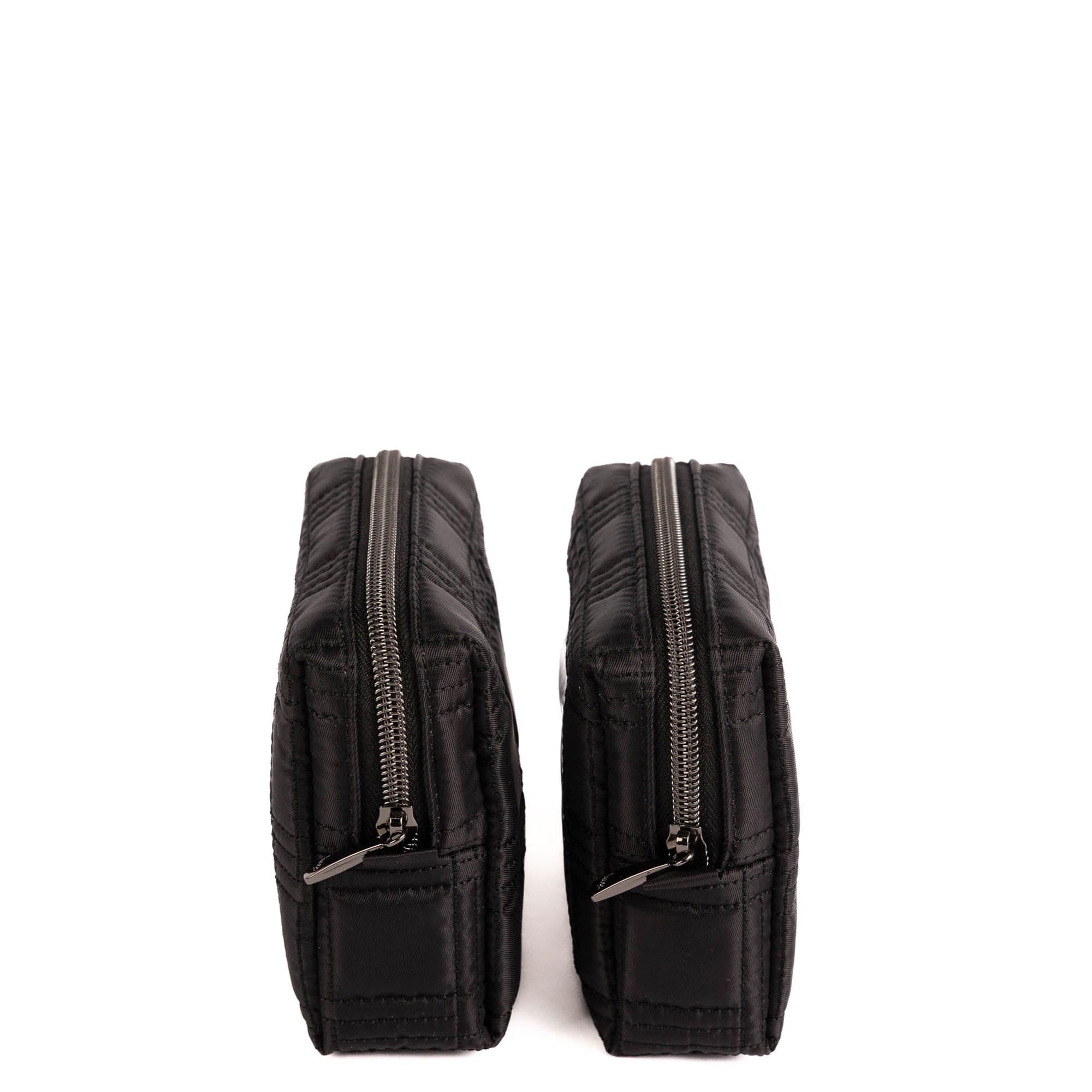 Domino Storage Pouch 2pc Set - BLACK - 26059_DominoPouch2PC_Black_Angle_03