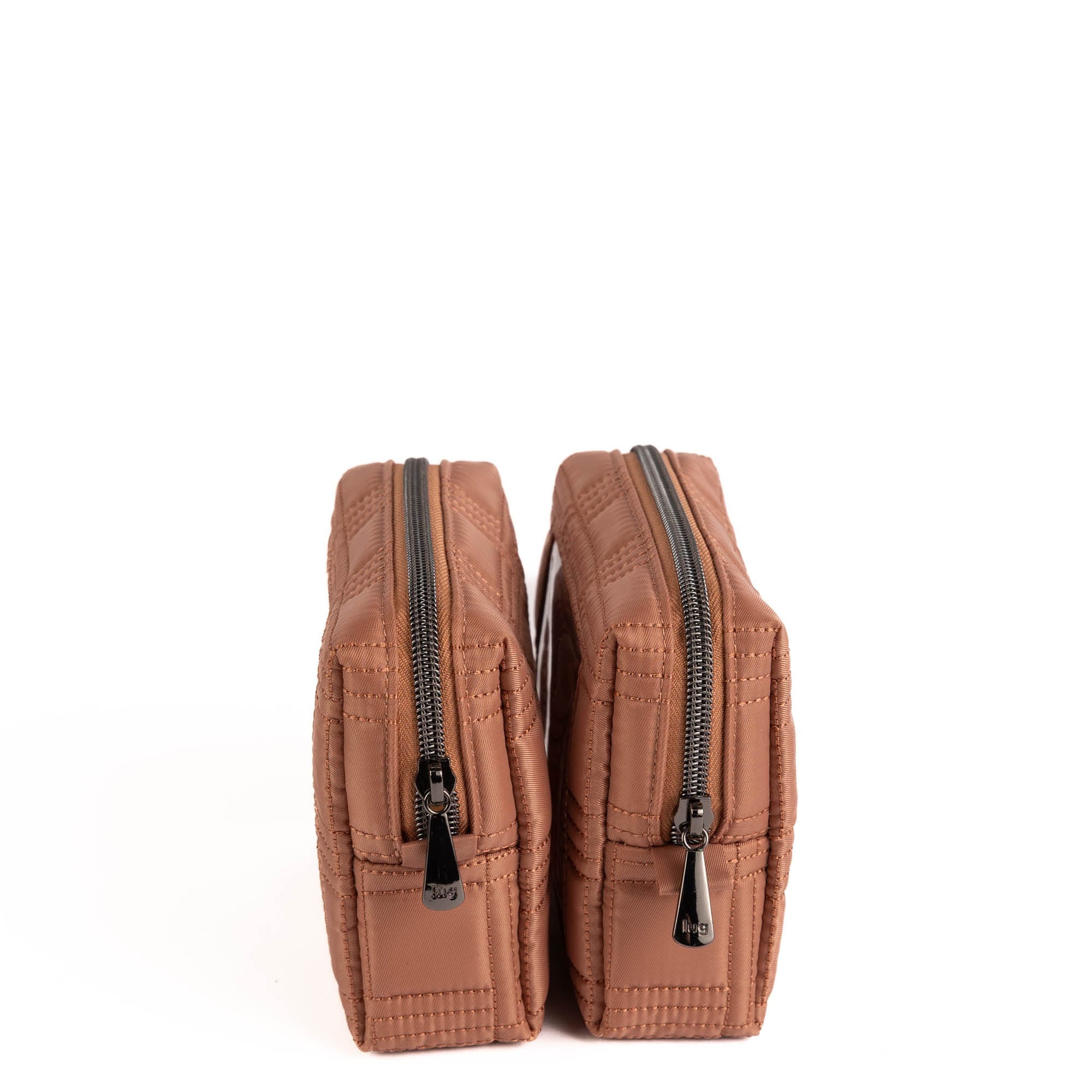 Domino Storage Pouch 2pc Set - CHAI LATTE - 26061_DominoPouch2PC_ChaiLatte_Angle_03