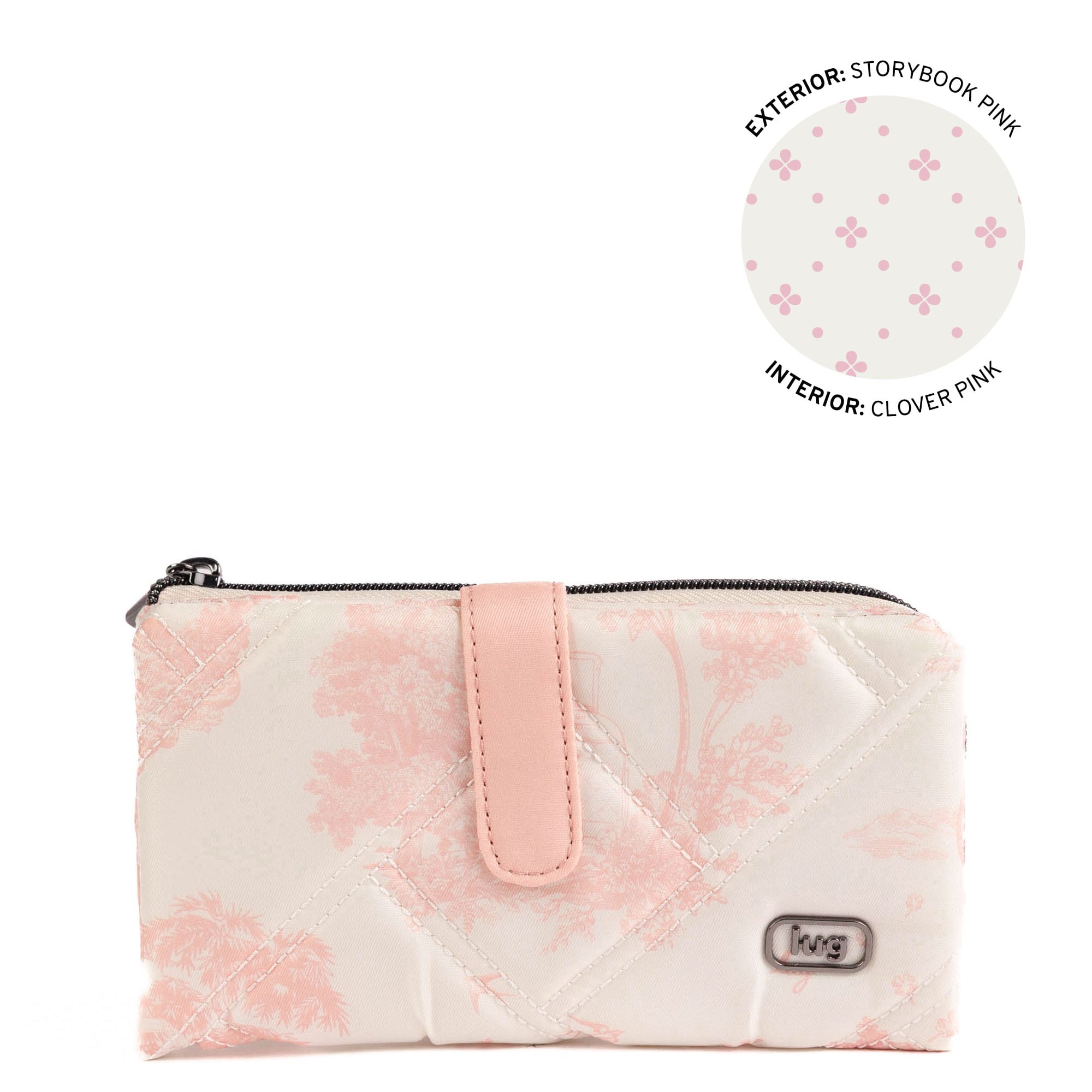 Tram LE RFID Wallet - STORYBOOK PINK - 26086_TramLE_StorybookPink_Angle_01