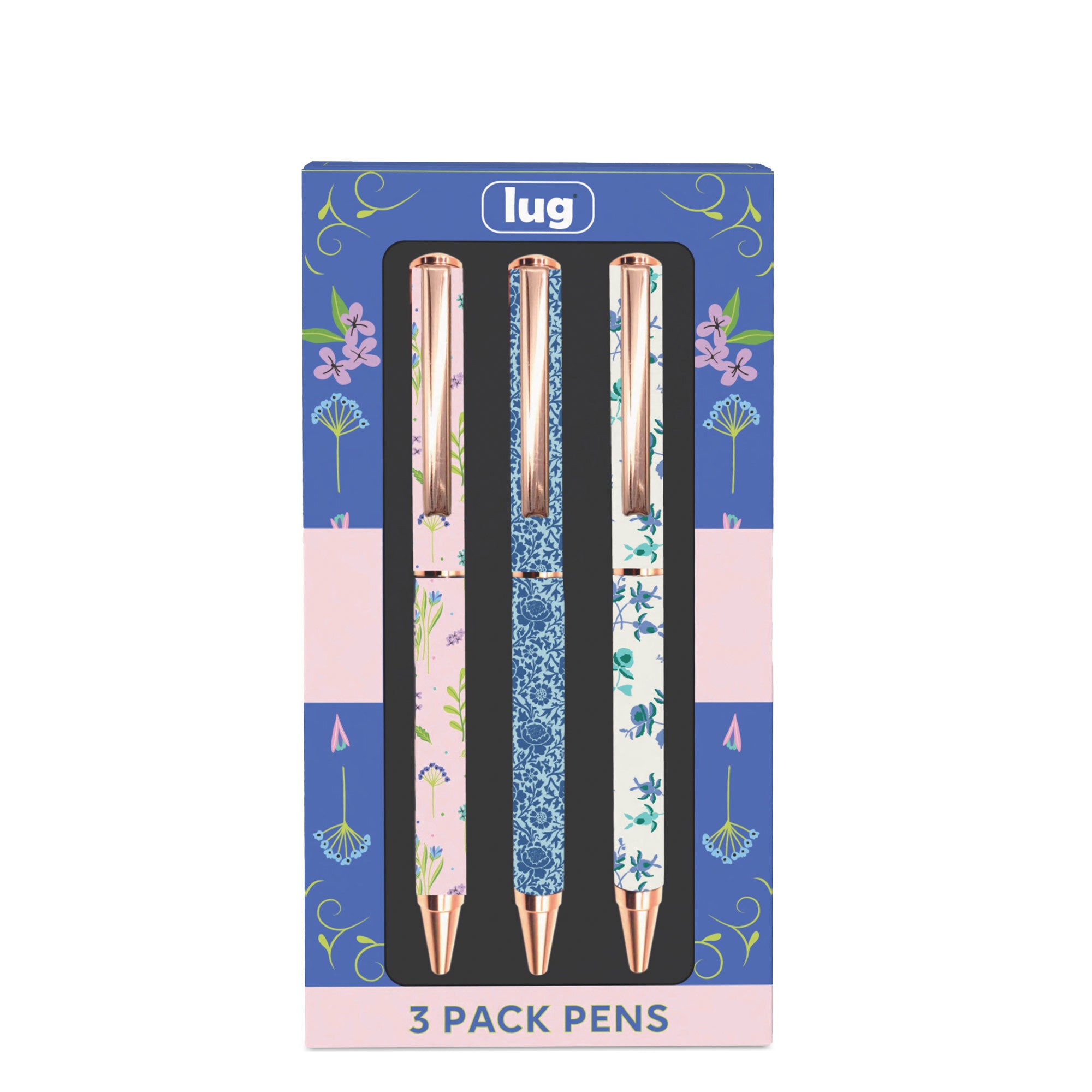 Lug Pens 3pk - Scribble