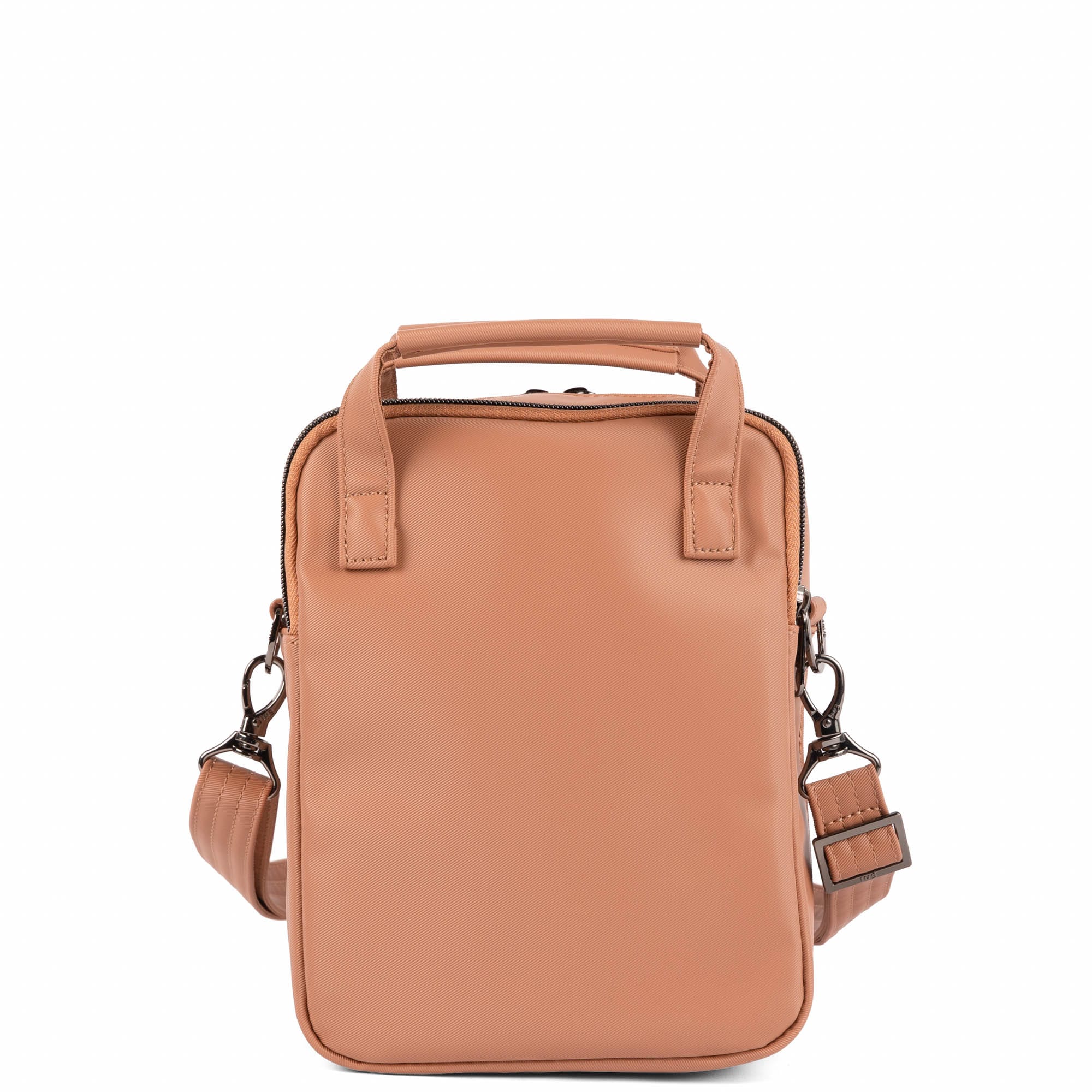 Bumble Satin Luxe VL Crossbody Bag - CHAI LATTE - 26118_BumbleSL_ChaiLatte_Angle_04