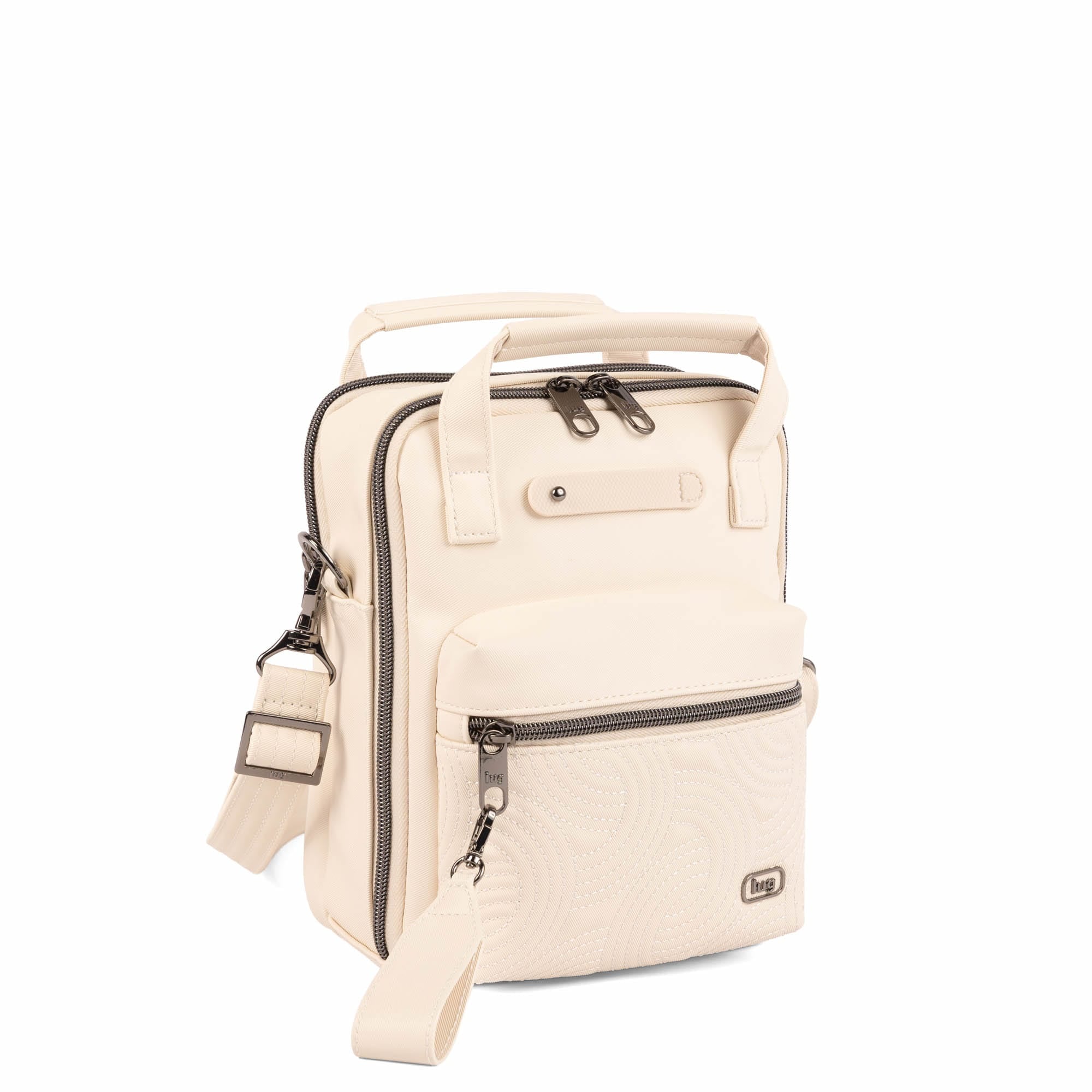 Bumble Satin Luxe VL Crossbody Bag - MACADAMIA - 26119_BumbleSL_Macadamia_Angle_02