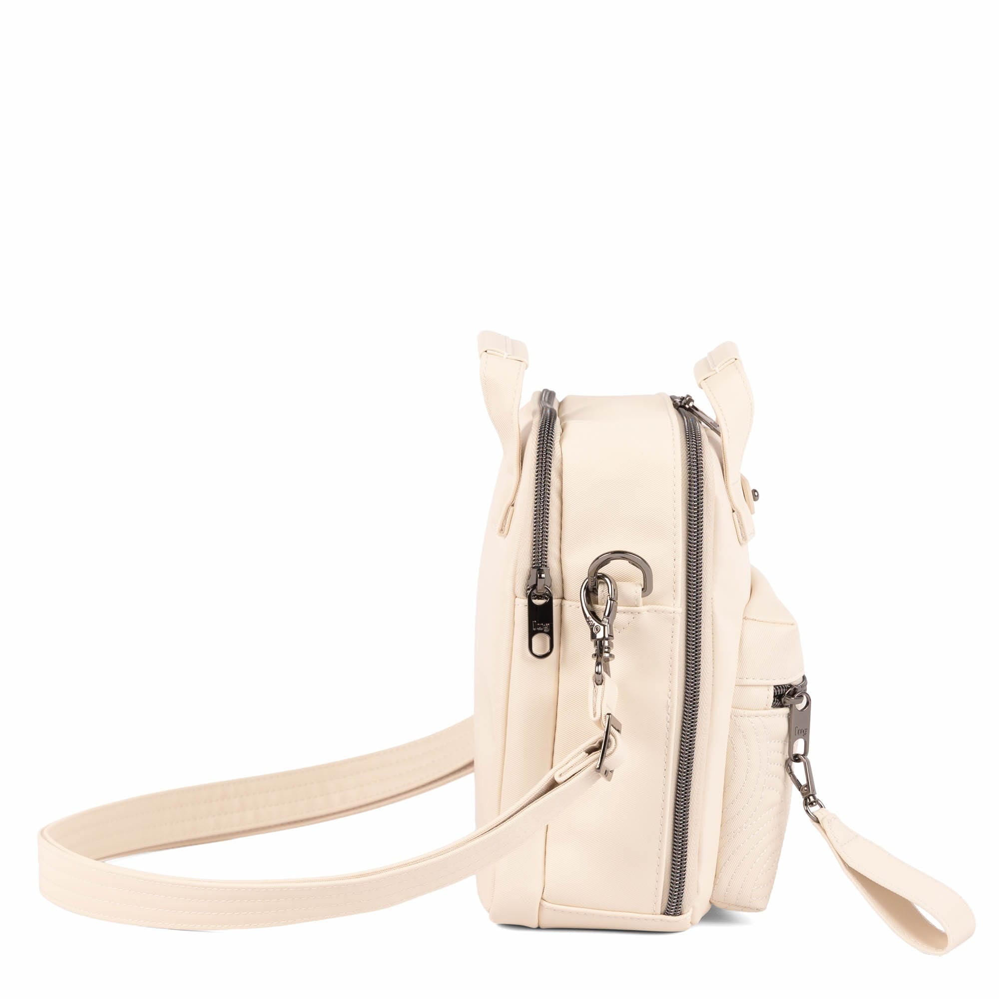Bumble Satin Luxe VL Crossbody Bag - MACADAMIA - 26119_BumbleSL_Macadamia_Angle_03