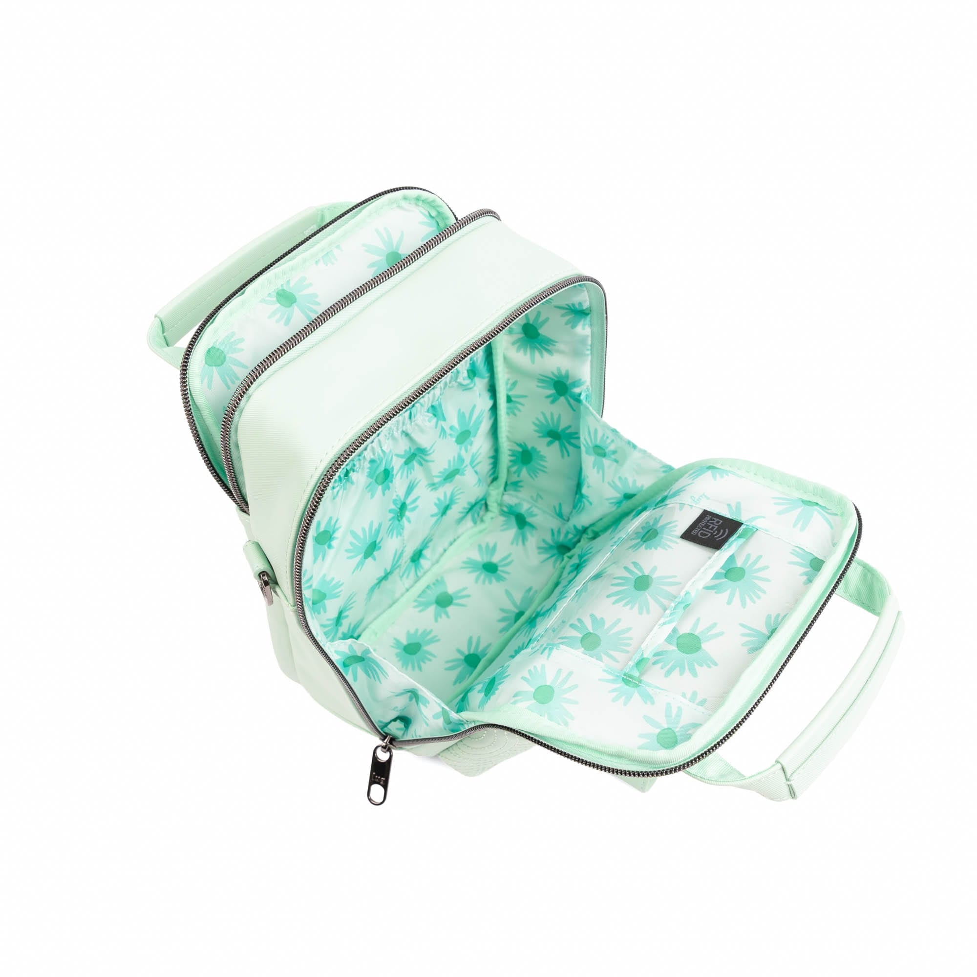 Bumble Satin Luxe VL Crossbody Bag - MIST GREEN - 26121_BumbleSL_MistGreen_Angle_05