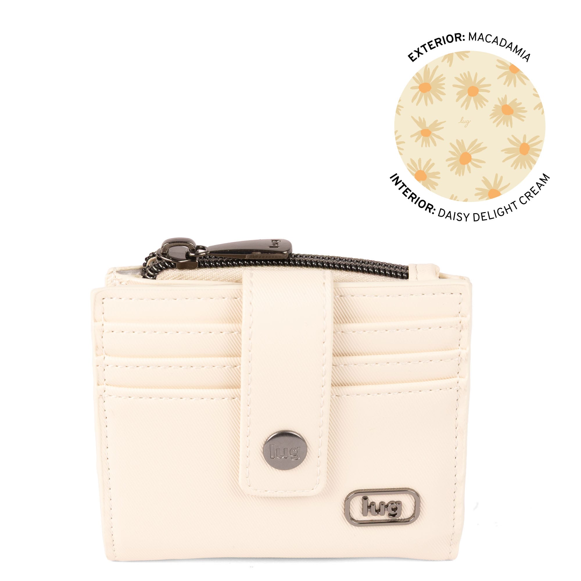 Hurdle Satin Luxe VL RFID Wallet - MACADAMIA - 26128_HurdleSL_Macadamia_Angle_01