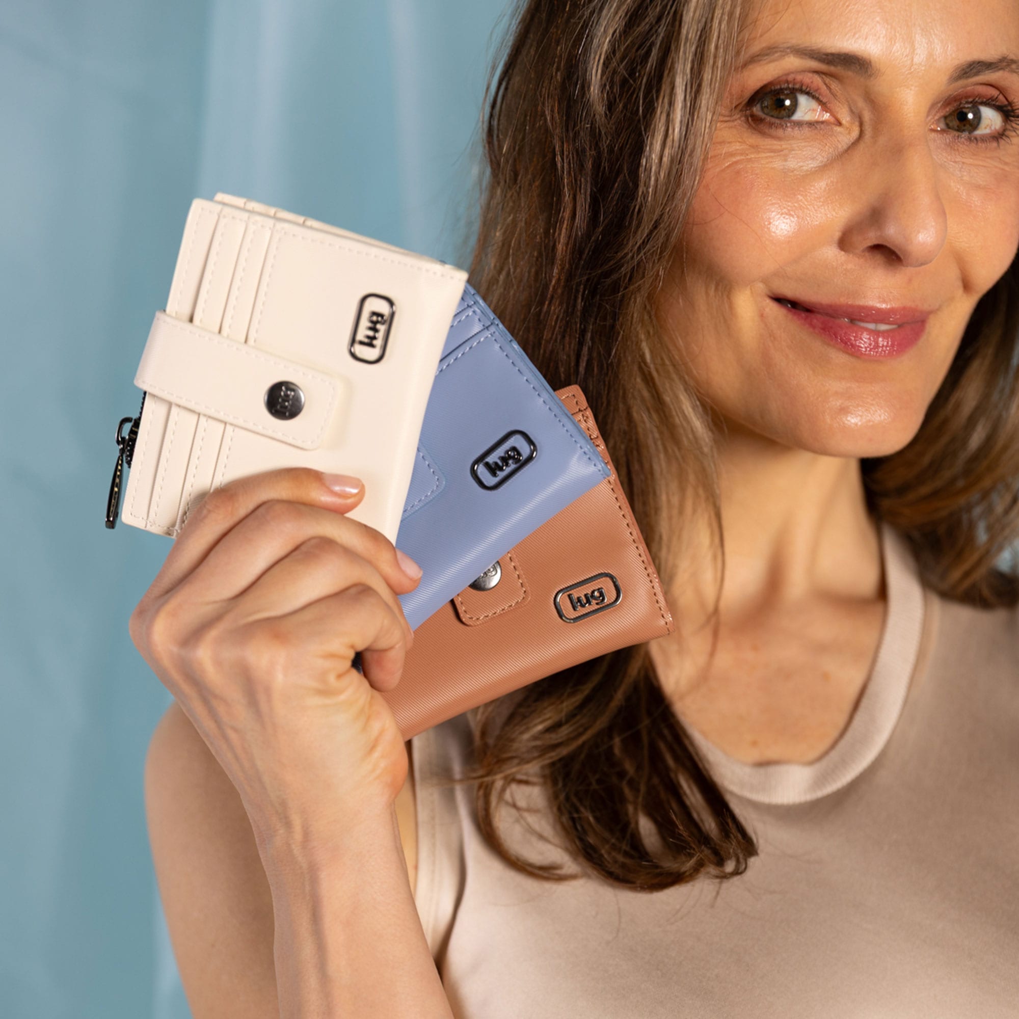 Hurdle Satin Luxe VL RFID Wallet - - 26128_HurdleSL_Macadamia_Hover