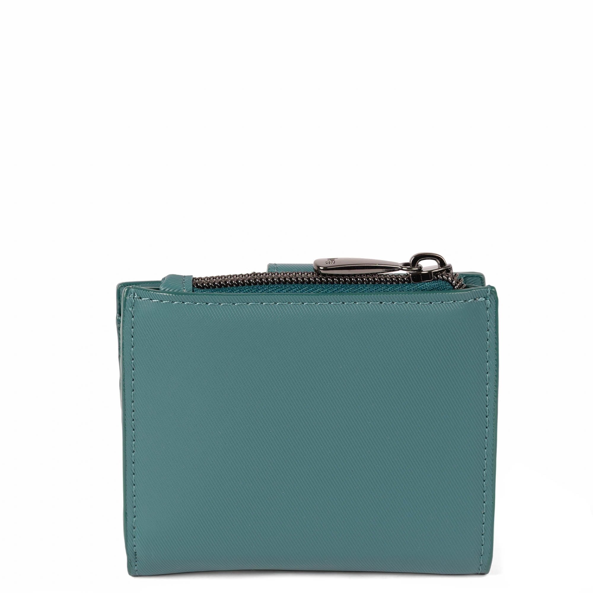 Hurdle Satin Luxe VL RFID Wallet - LAGOON TEAL - 26131_HurdleSL_LagoonTeal_Angle_03
