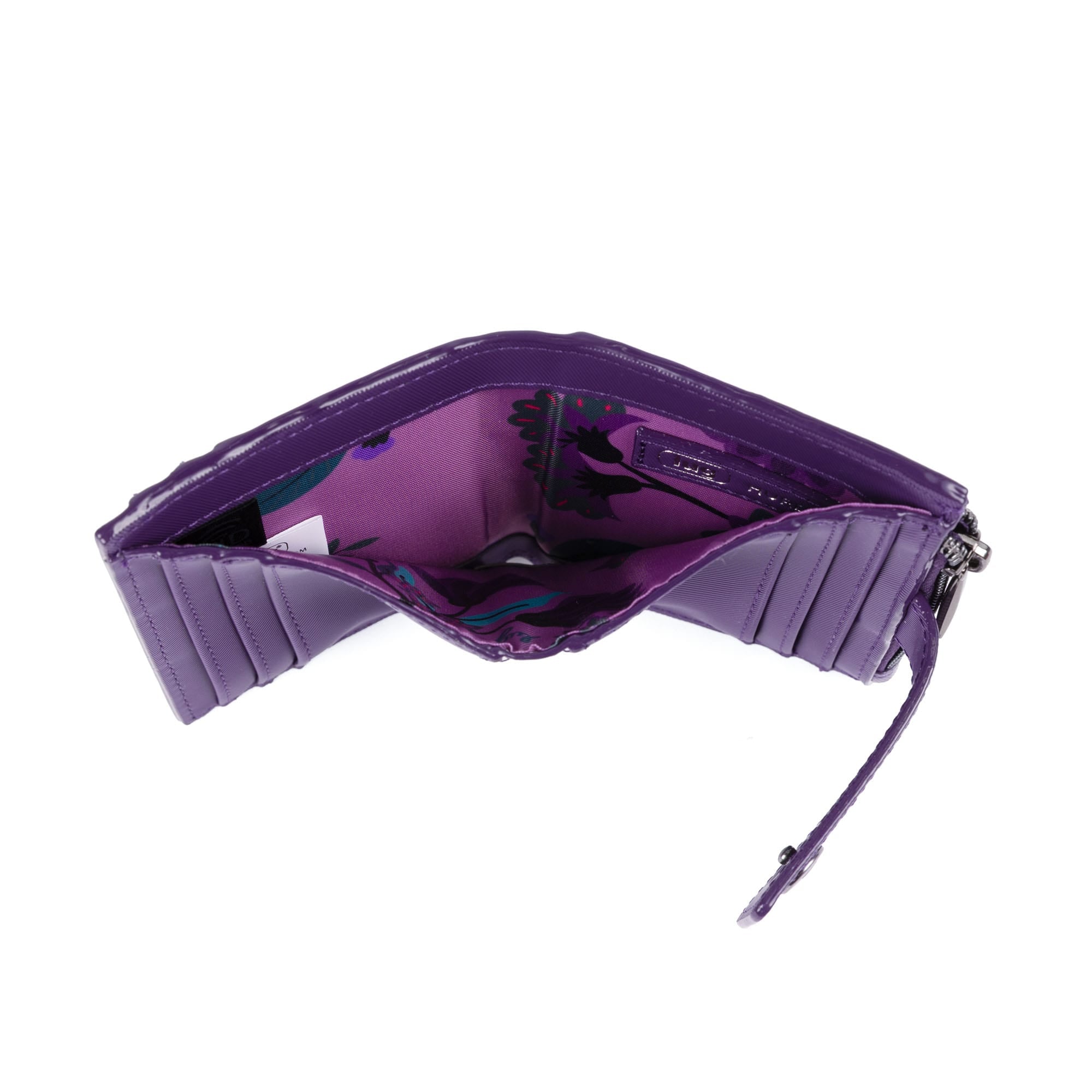 Hurdle Satin Luxe VL RFID Wallet - CONCORD PURPLE - 26132_HurdleSL_ConcordPurple_Angle_04
