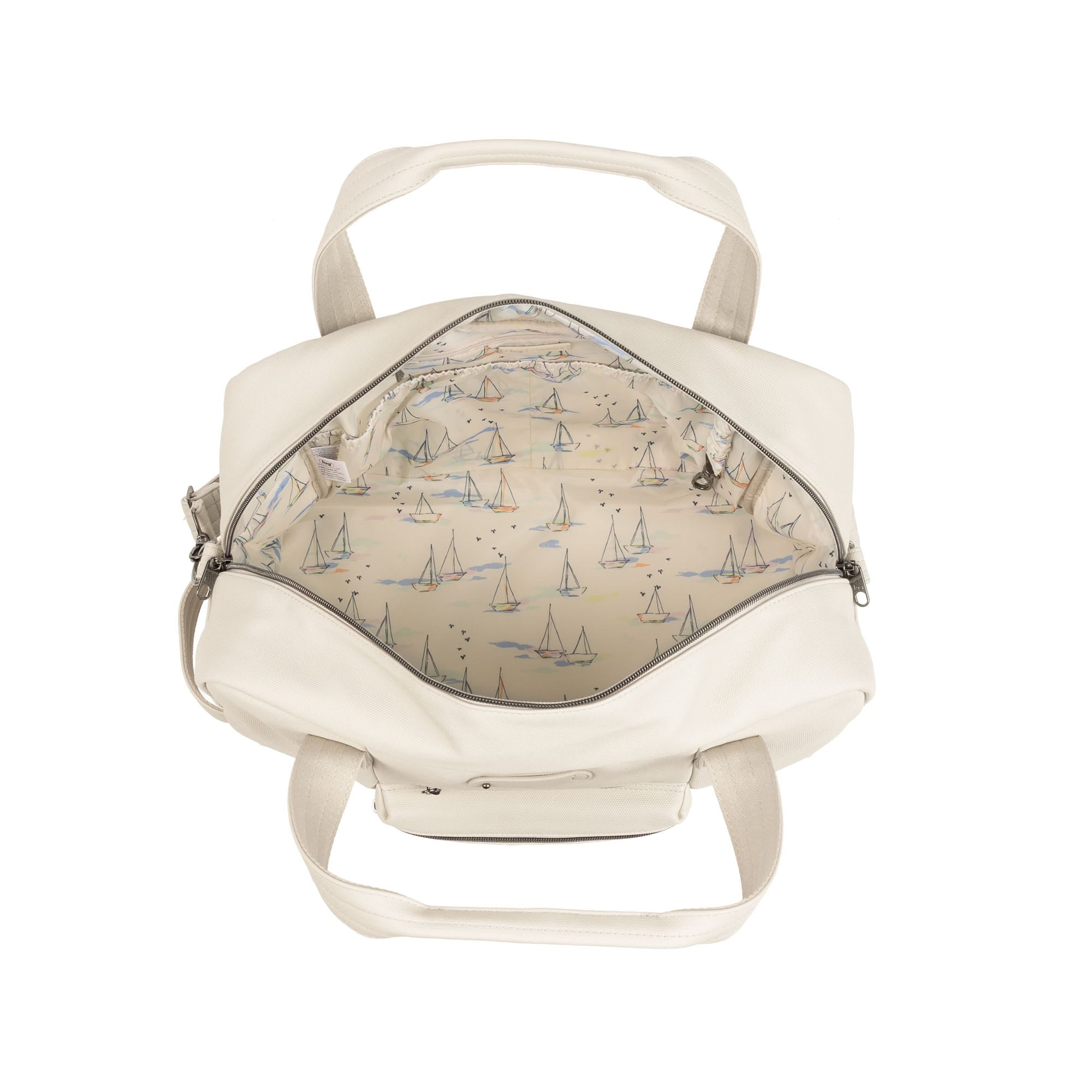 Charger Matte Luxe VL Overnight Bag with Charm Bar - PEBBLE - 26137_Charger_MatteLuxe_Pebble_Angle_05