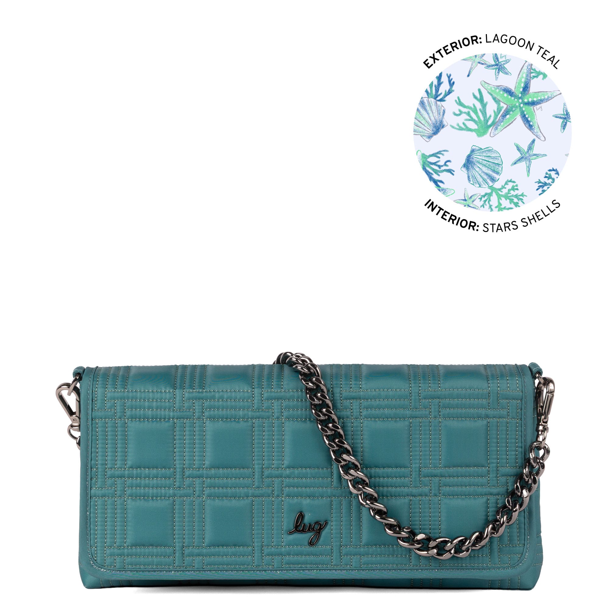Strut Shoulder Bag - LAGOON TEAL - 26165_Strut_LagoonTeal_Angle_01