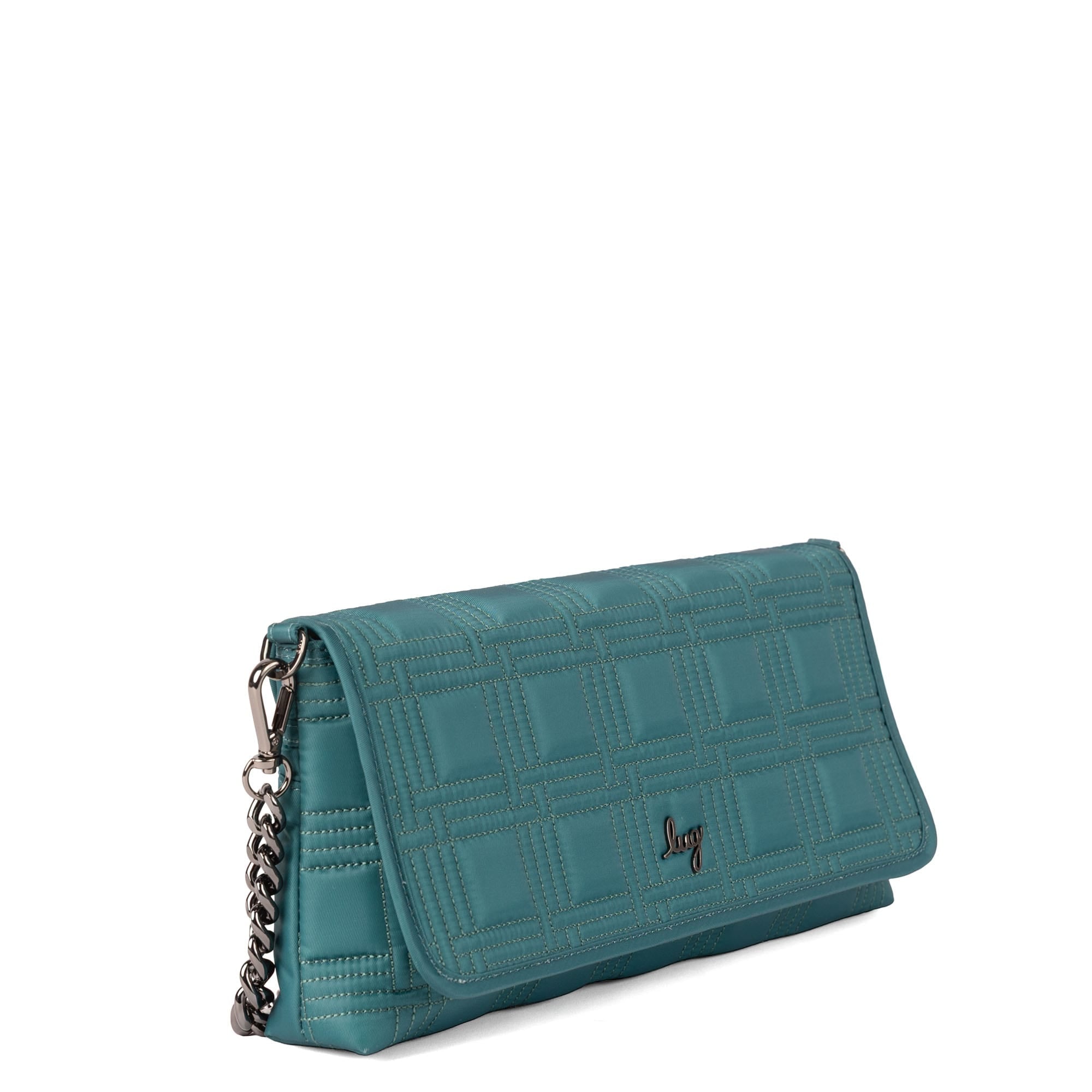 Strut Shoulder Bag - LAGOON TEAL - 26165_Strut_LagoonTeal_Angle_02