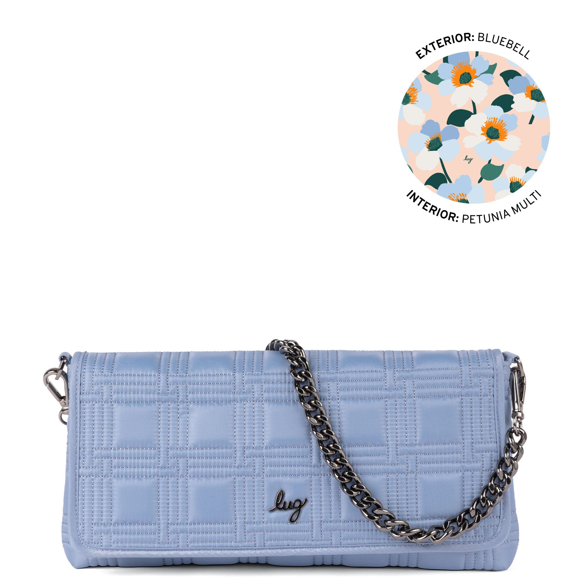 Strut Shoulder Bag - BLUEBELL - 26166_Strut_Bluebell_Angle_01