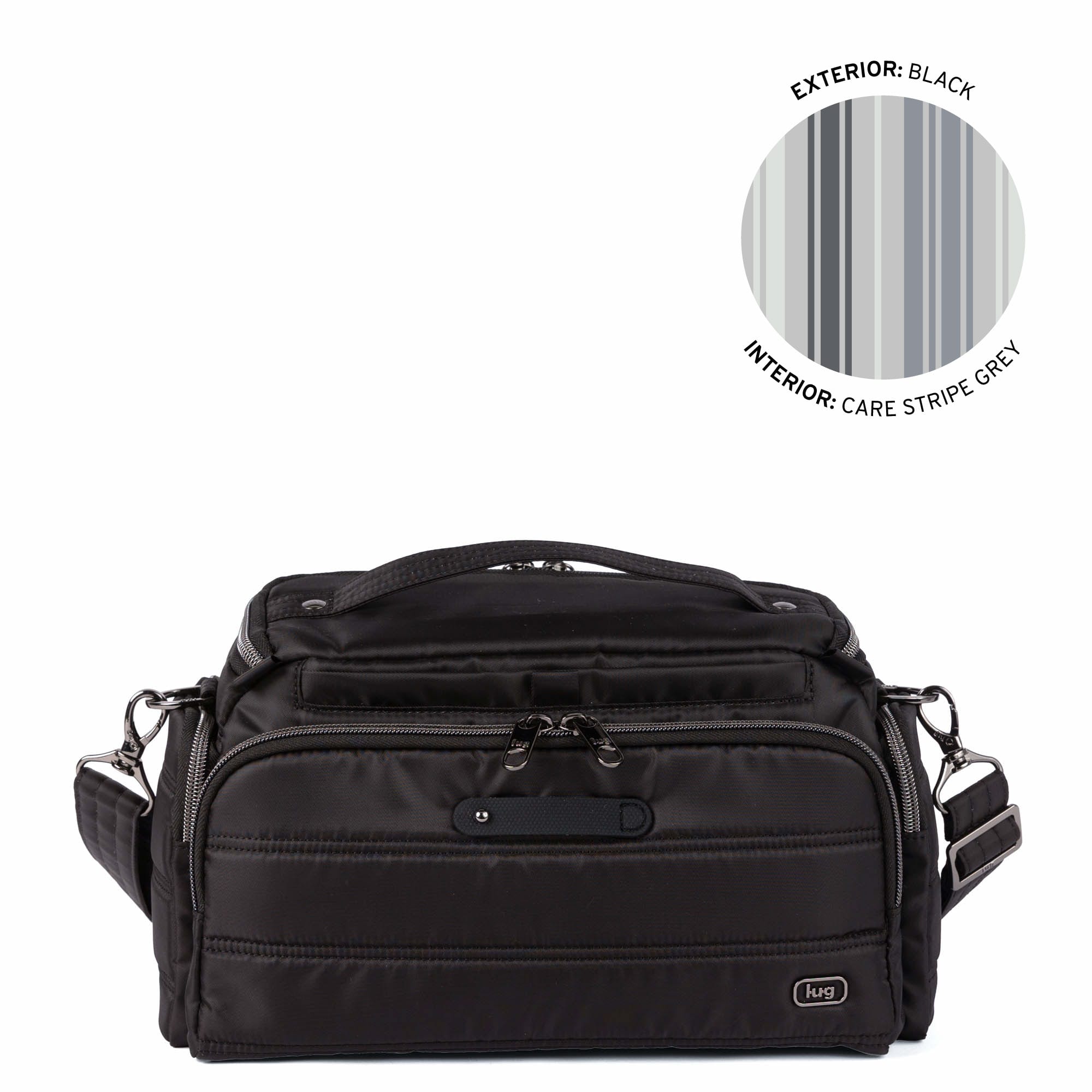 Trolley 3 Crossbody Bag - BLACK - 26169_Trolley3_Black_Angle_01