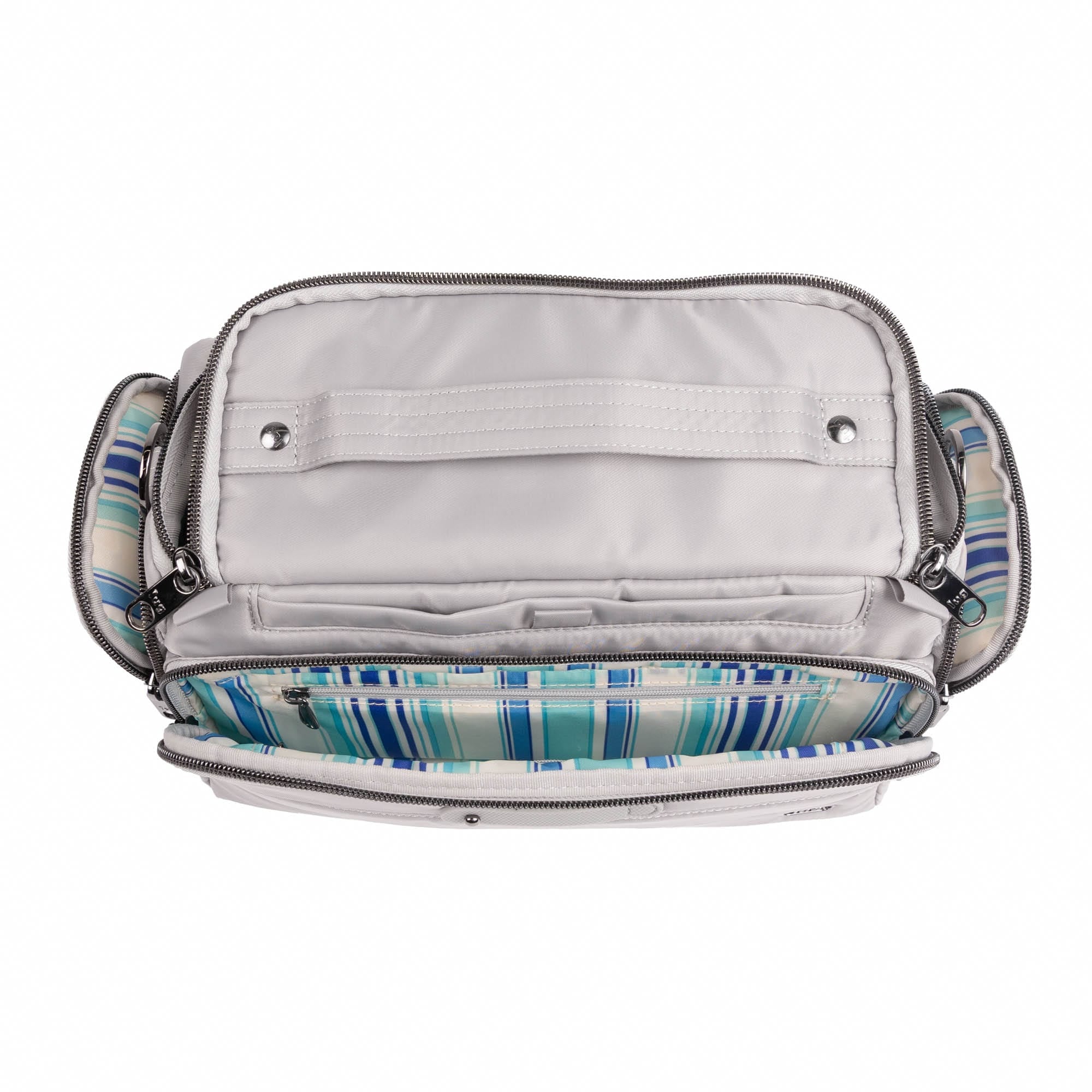 Trolley 3 Crossbody Bag - CLOUD GREY - 26170_Trolley3_CloudGrey_Angle_05