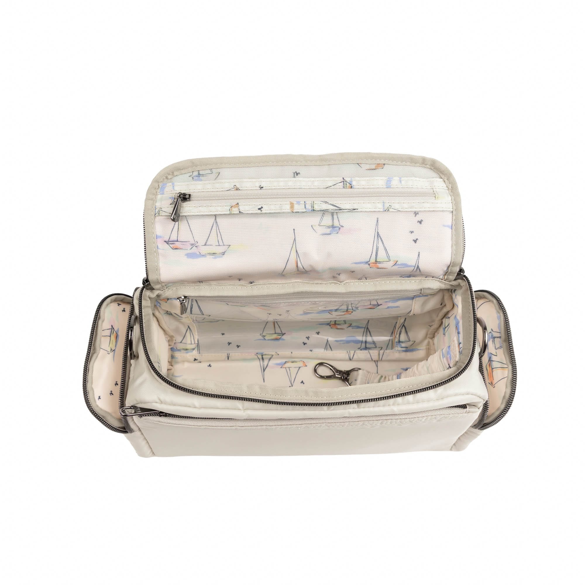 Trolley 3 Crossbody Bag - PEBBLE - 26171_Trolley3_Pebble_Angle_05