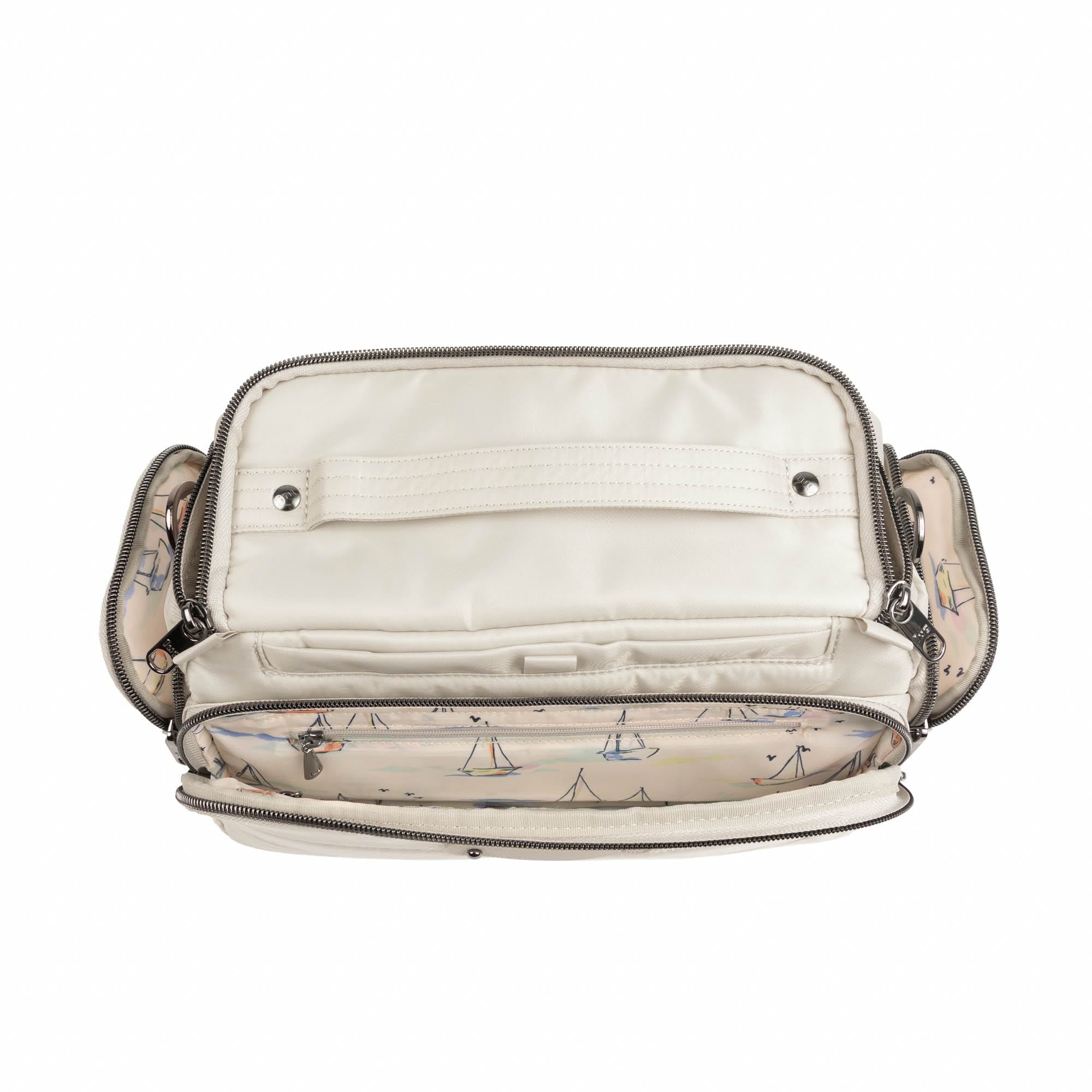 Trolley 3 Crossbody Bag - PEBBLE - 26171_Trolley3_Pebble_Angle_06