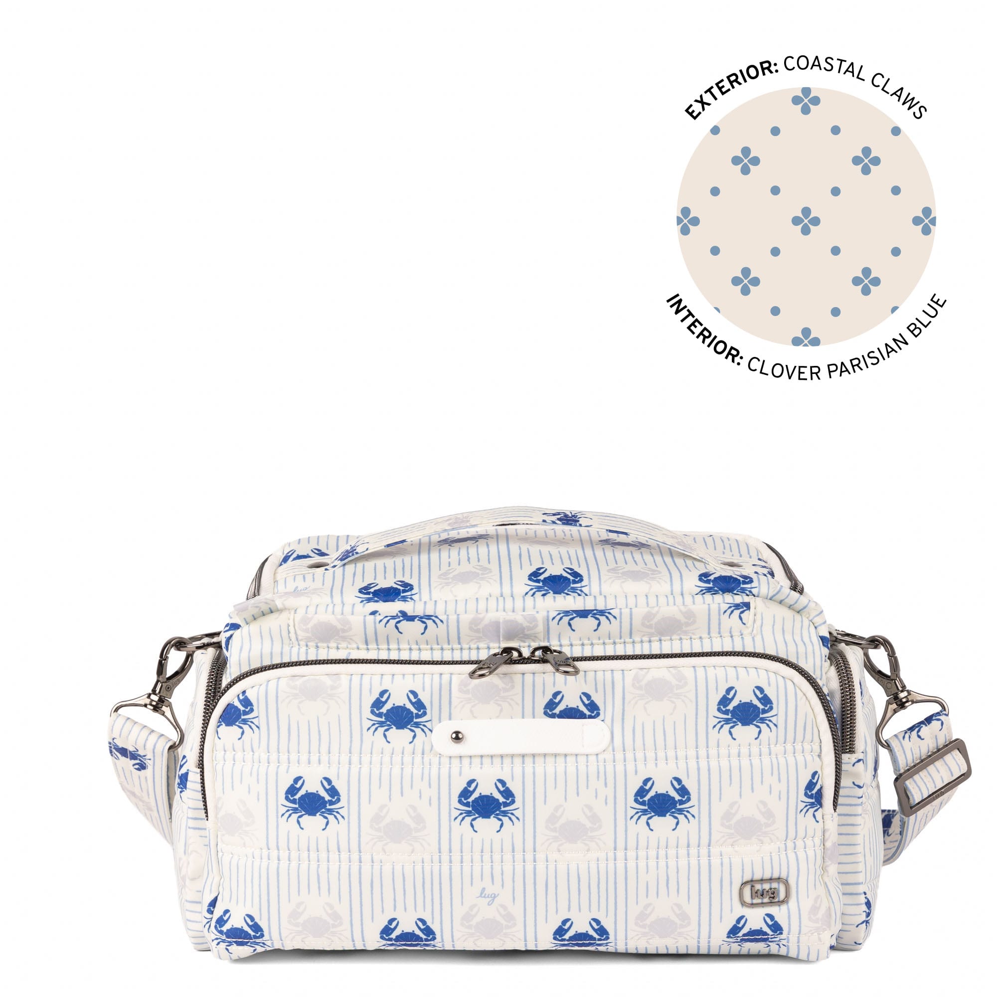Trolley 3 Crossbody Bag - COASTAL CLAWS - 26175_Trolley3_CostalClaw_Angle_01