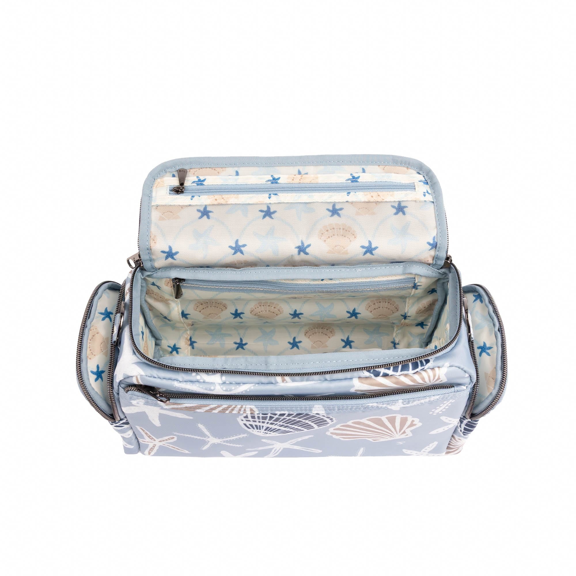 Trolley 3 Crossbody Bag - SEASHORE - 26176_Trolley3_SeashoreBlue_Angle_05