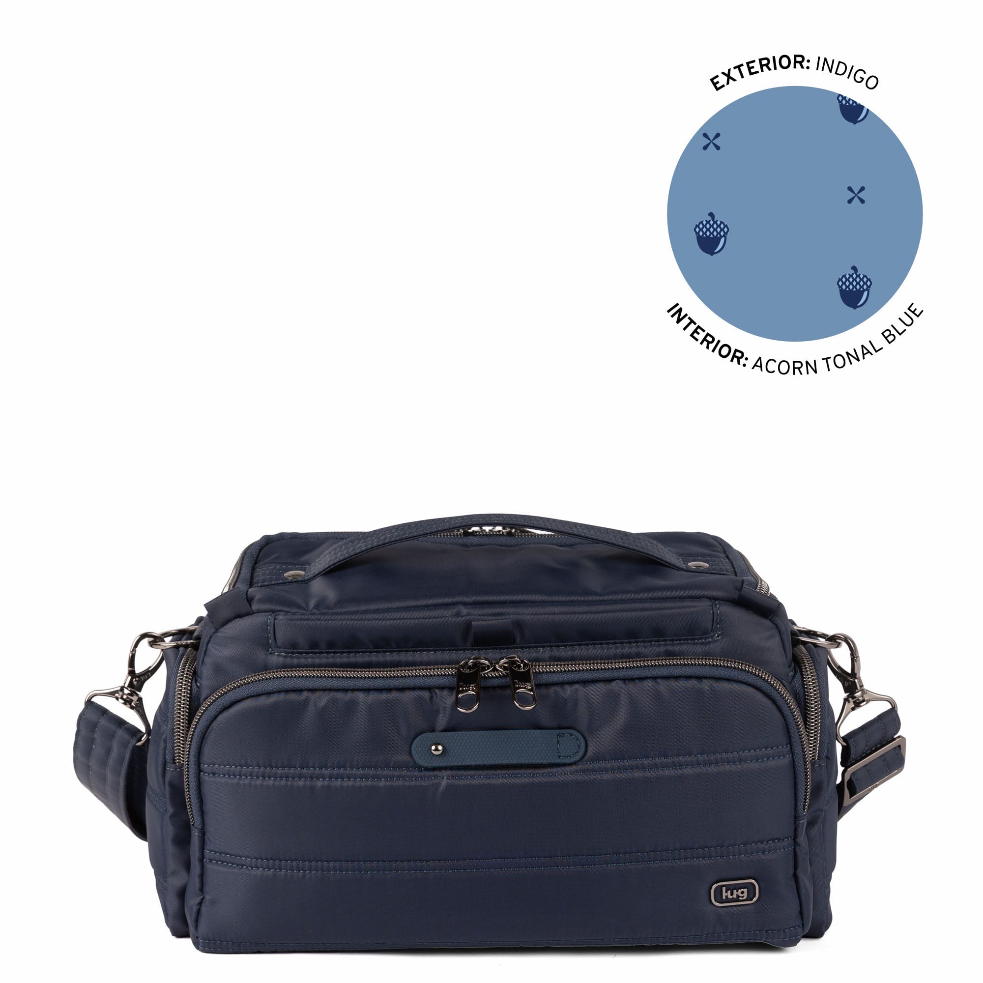 Trolley 3 Crossbody Bag - INDIGO - 26177_Trolley3_Indigo_Angle_01