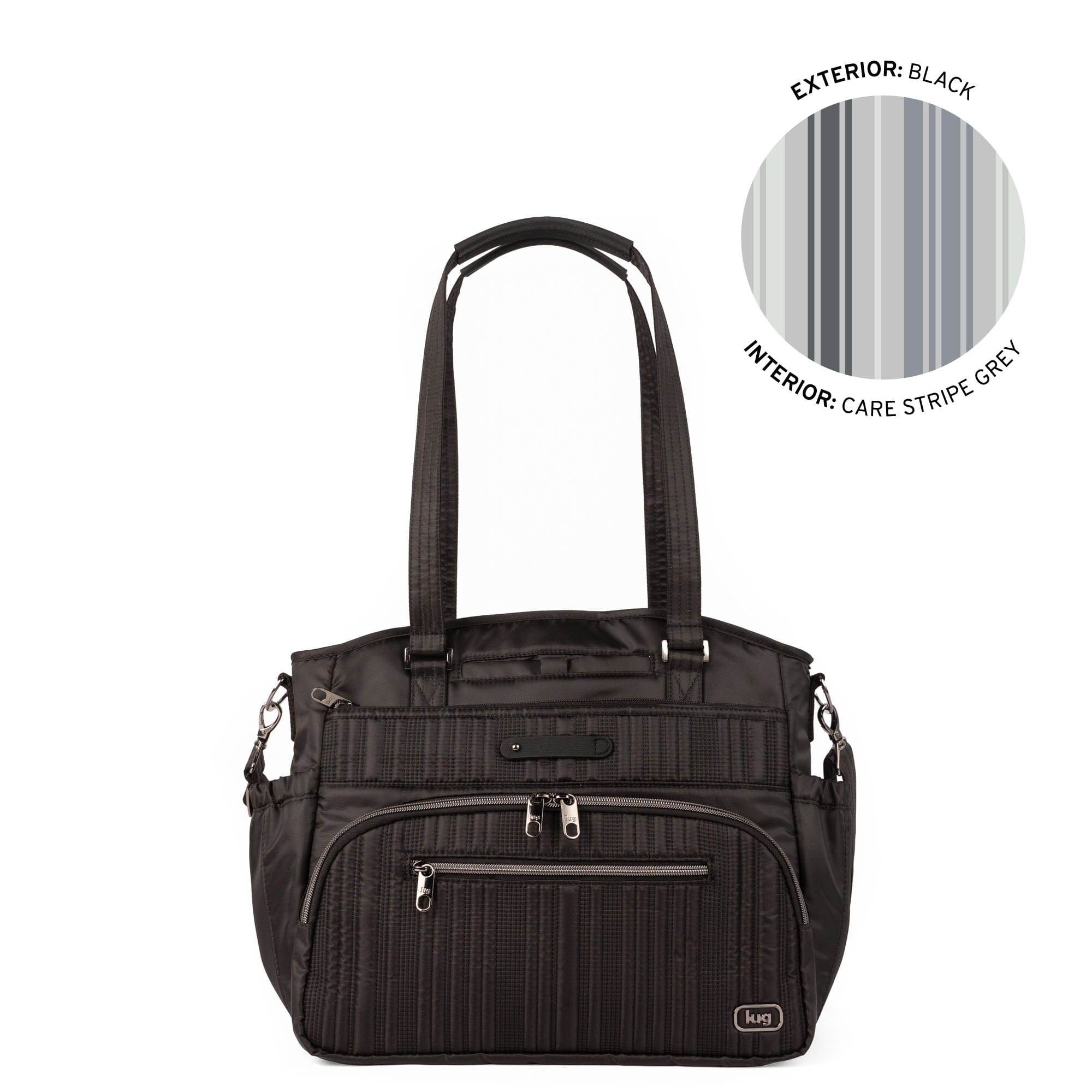Windjammer Large Convertible Tote Bag - BLACK - 26179_Windjammer_LargeTote_Black_Angle_01