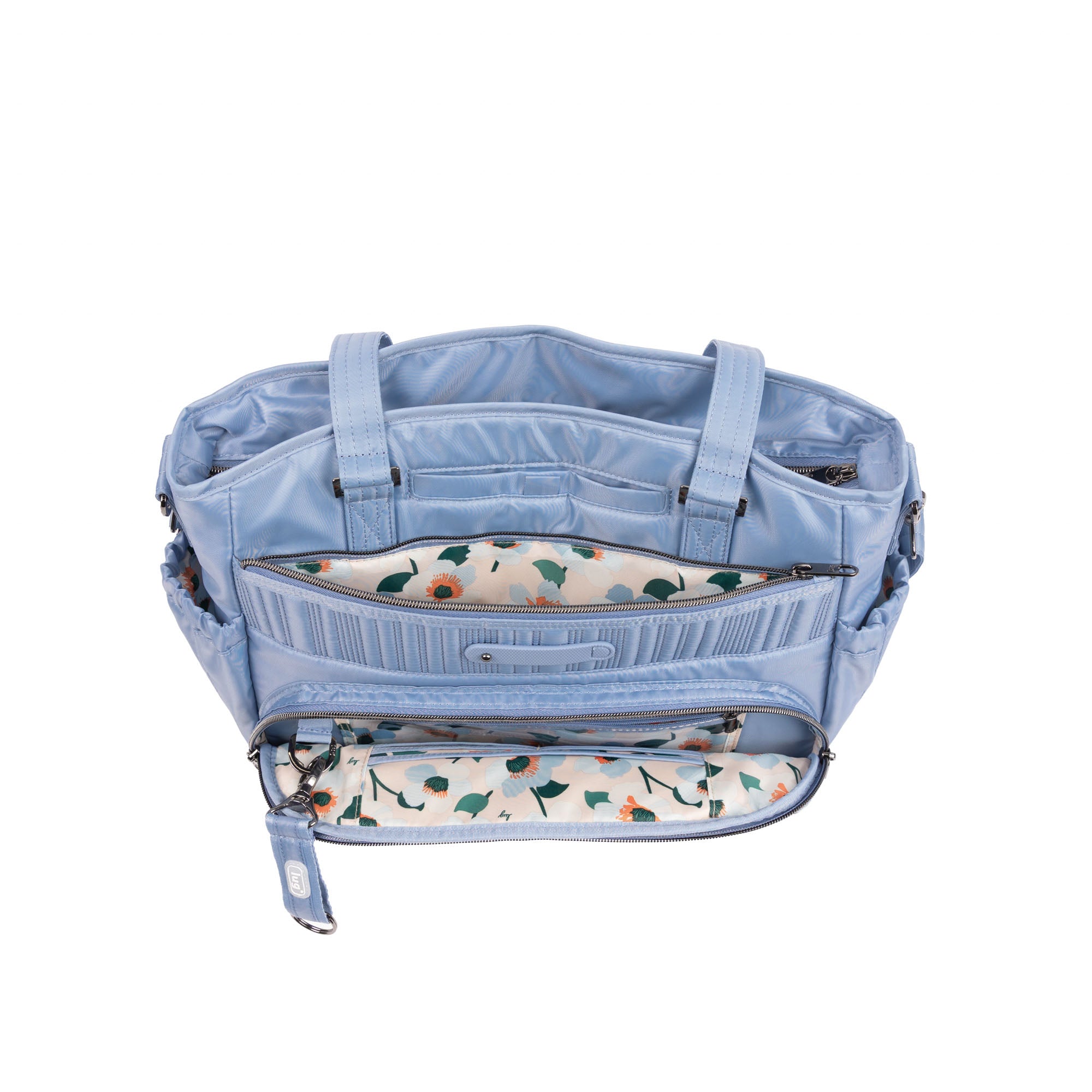 Windjammer Large Convertible Tote Bag - BLUEBELL - 26182_Windjammer_LargeTote_Bluebell_Angle_06