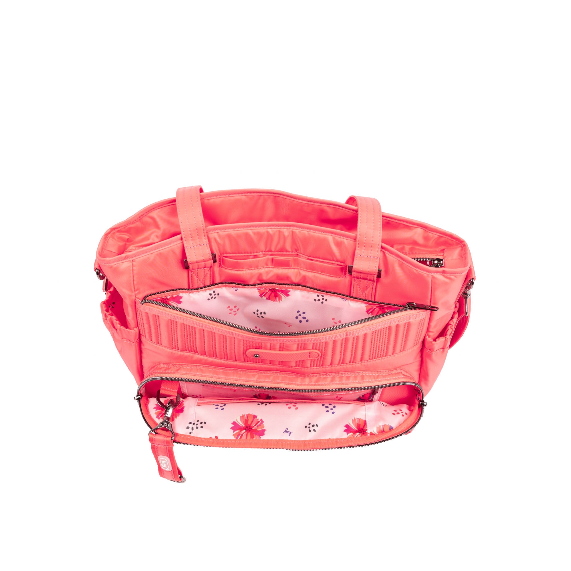 Windjammer Large Convertible Tote Bag - PINK GRAPEFRUIT - 26183_Windjammer_LargeTote_PinkGrapefruit_Angle_06