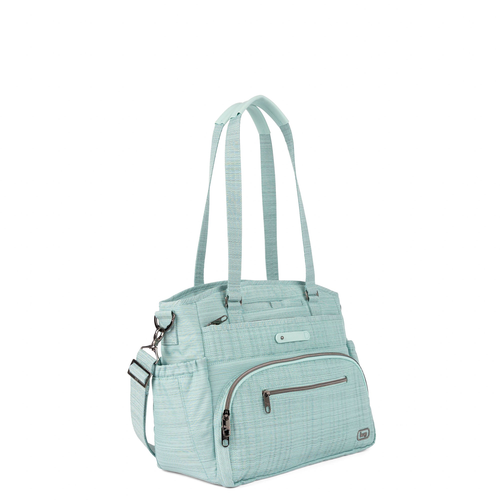 Windjammer Large Convertible Tote Bag - BRUSHED AQUAMARINE - 26185_Windjammer_LargeTote_BrushedAquamarine_Angle_02