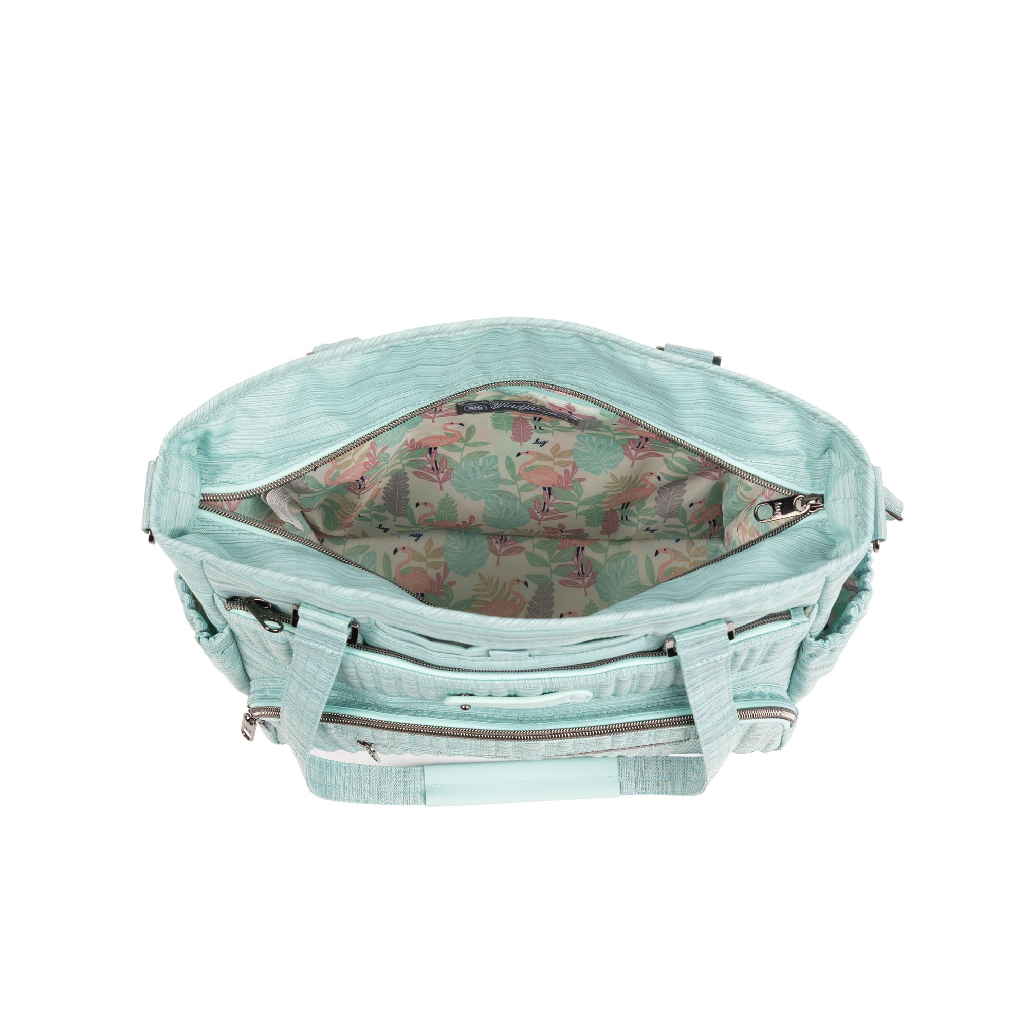 Windjammer Large Convertible Tote Bag - BRUSHED AQUAMARINE - 26185_Windjammer_LargeTote_BrushedAquamarine_Angle_05