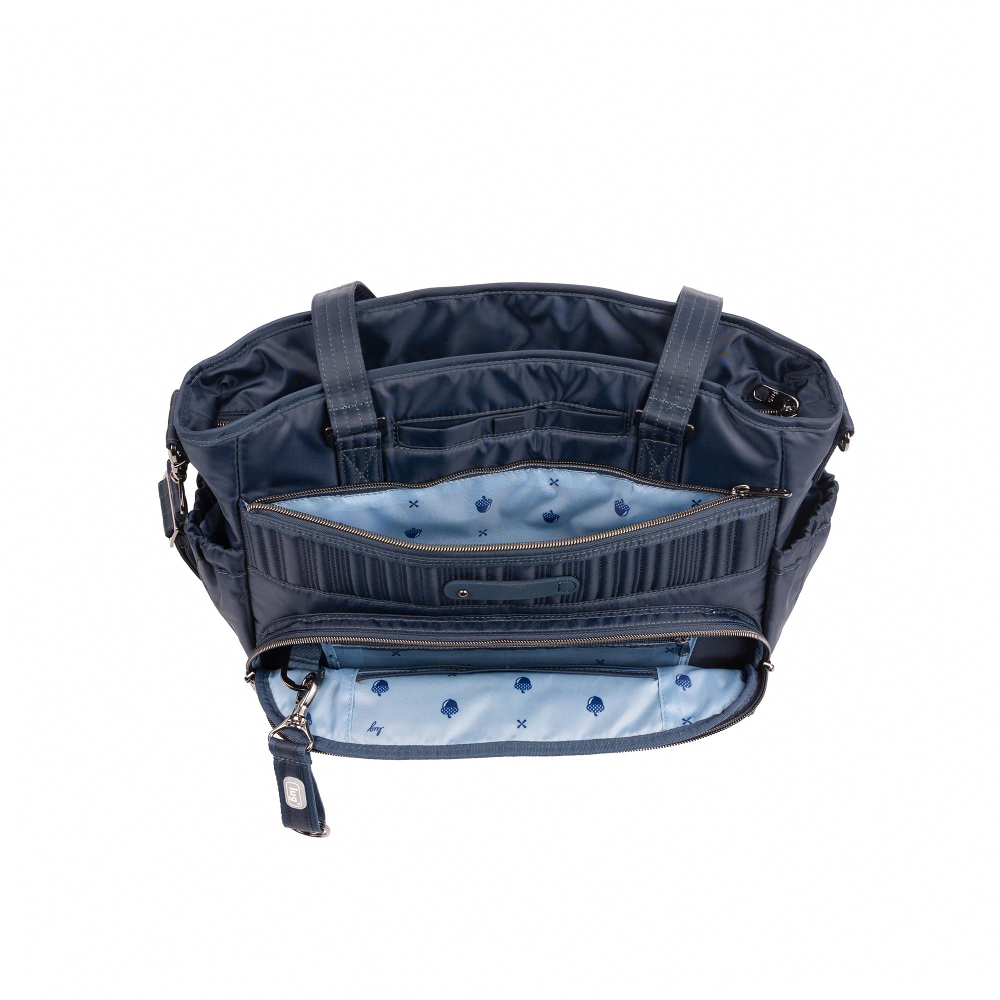 Windjammer Large Convertible Tote Bag - INDIGO - 26186_Windjammer_LargeTote_Indigo_Angle_06