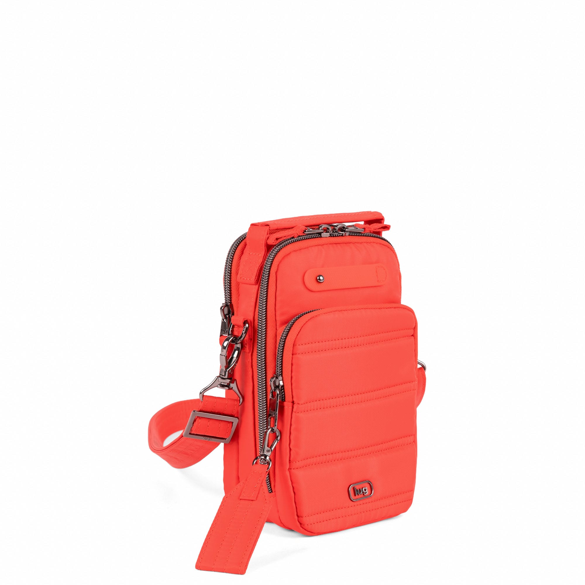 Skeeter Mini Bridge Crossbody Bag with Puller - CAYENNE RED - 26188_SkeeterMiniBridge_CayenneRed_Angle_02