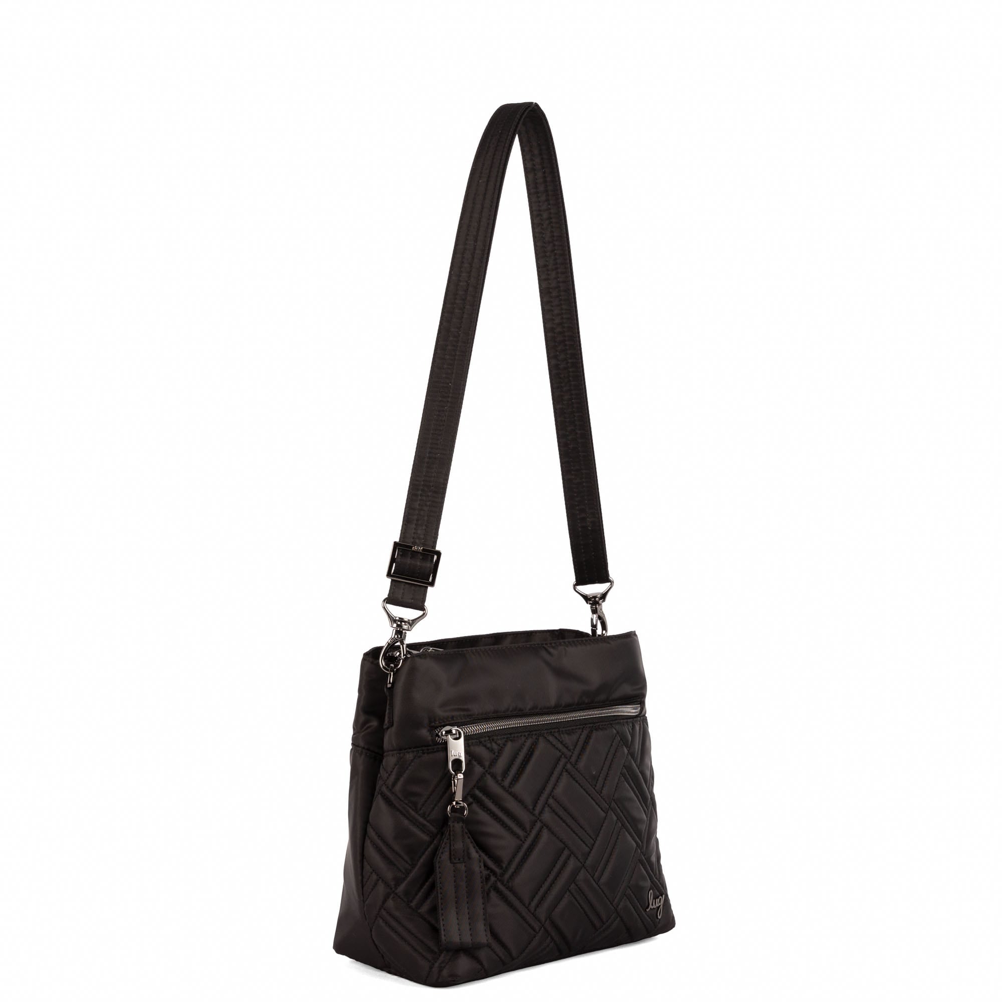 Double Dip Crossbody Bag - BLACK - 26196_DoubleDip_Black_Angle_02