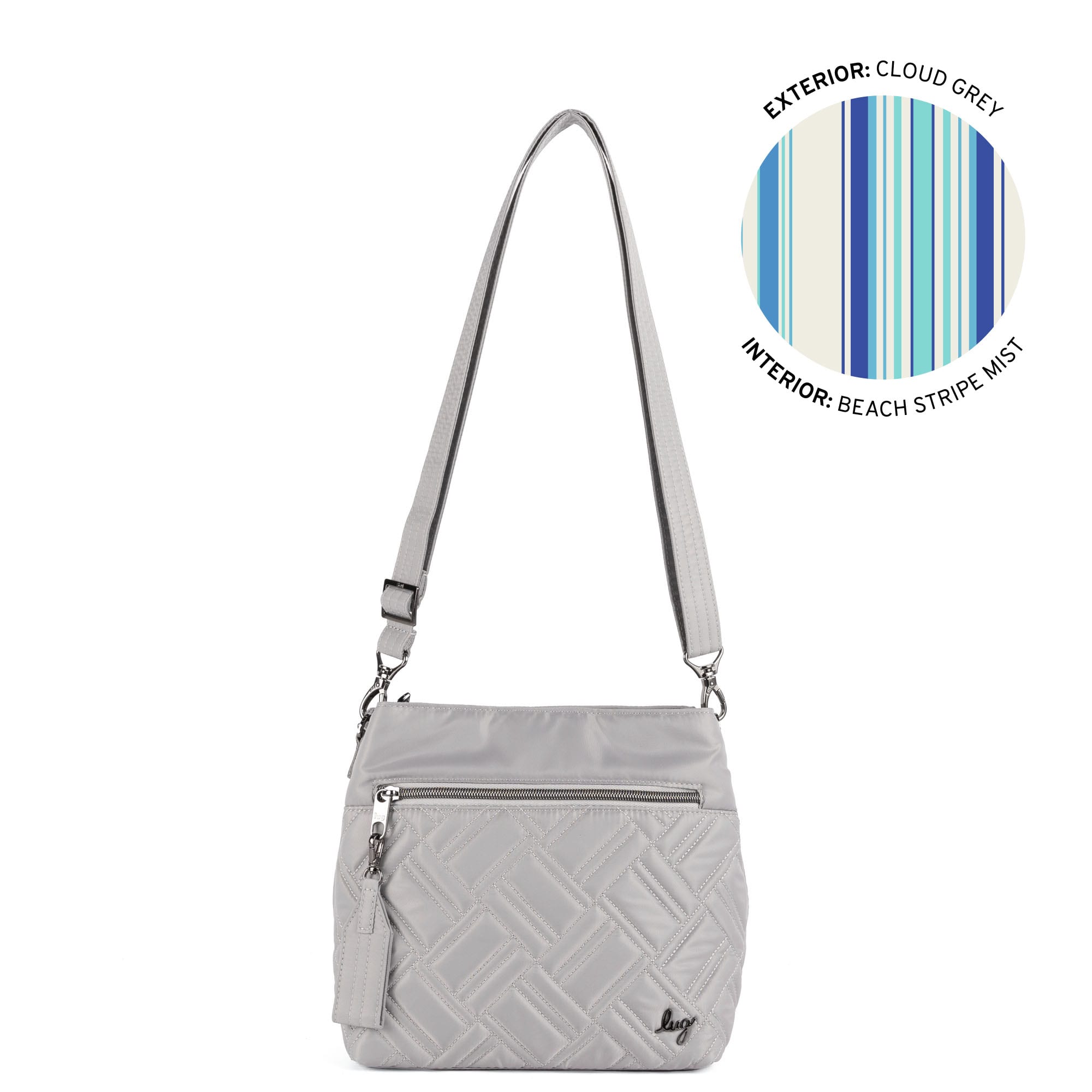 Double Dip Crossbody Bag - CLOUD GREY - 26197_DoubleDip_CloudGrey_Angle_01
