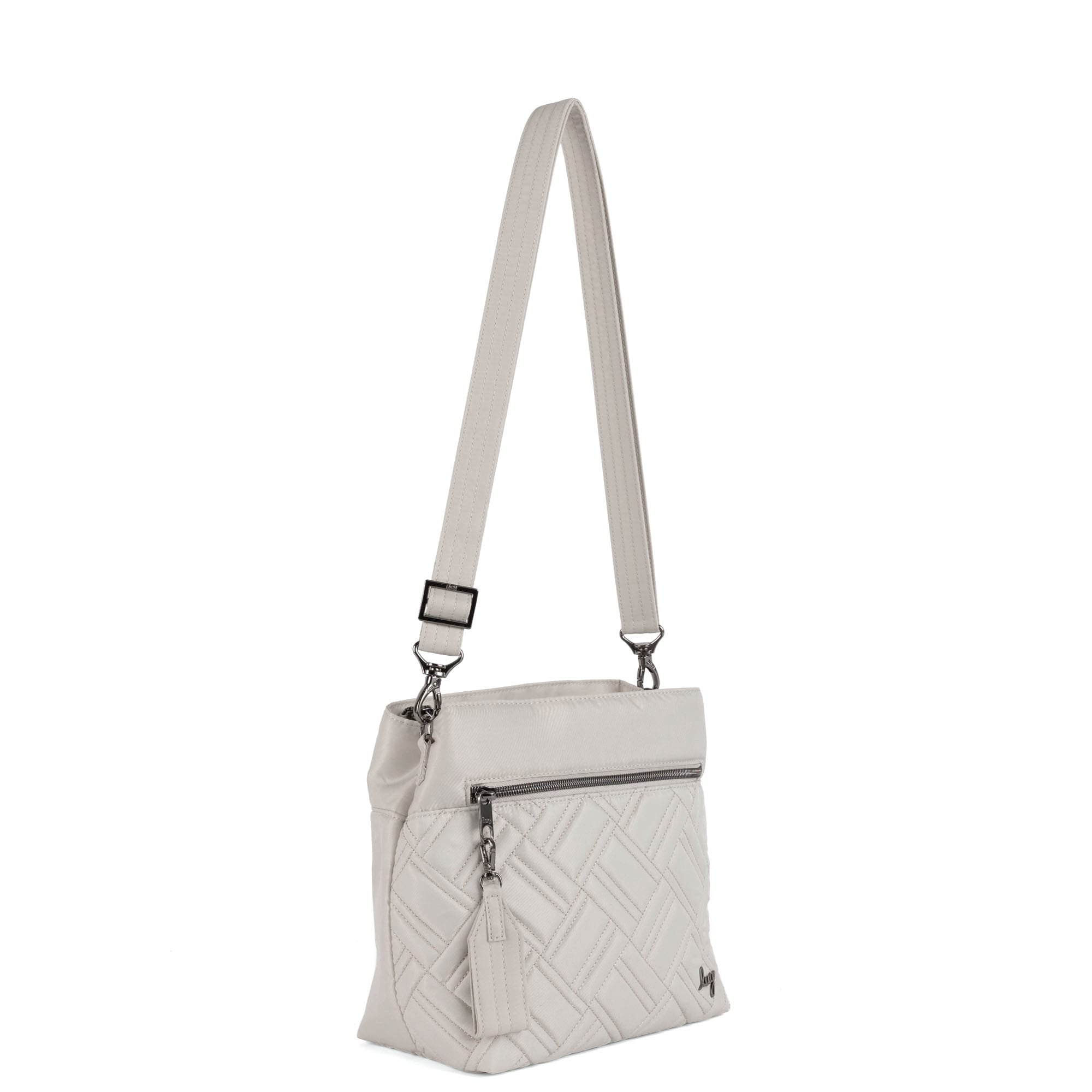 Double Dip Crossbody Bag - PEBBLE - 26199_DoubleDip_Pebble_Angle_02