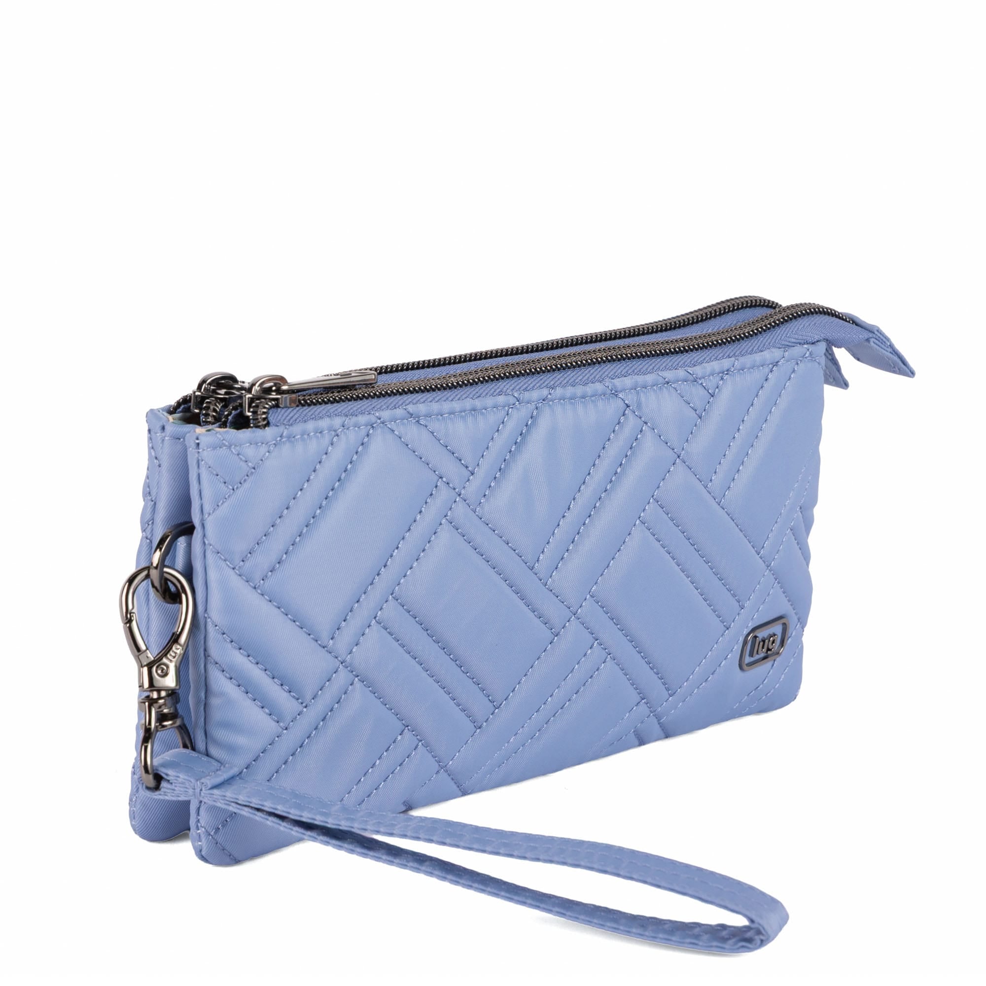 Frolic RFID Wristlet - BLUEBELL - 26202_Frolic_Bluebell_Angle_02