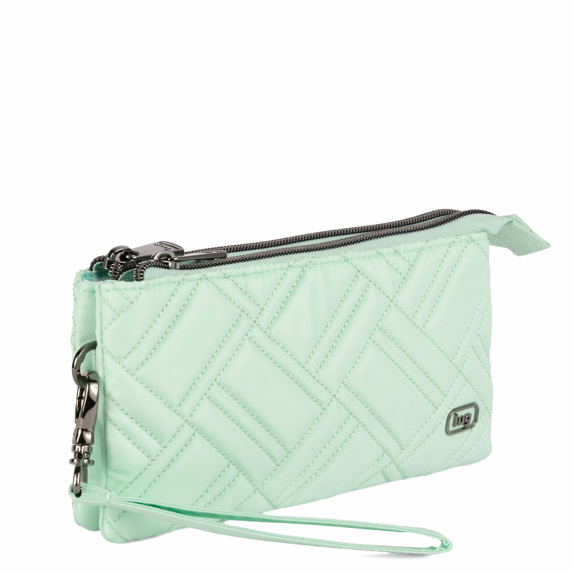 Frolic RFID Wristlet - MIST GREEN - 26203_Frolic_MistGreen_Angle_02