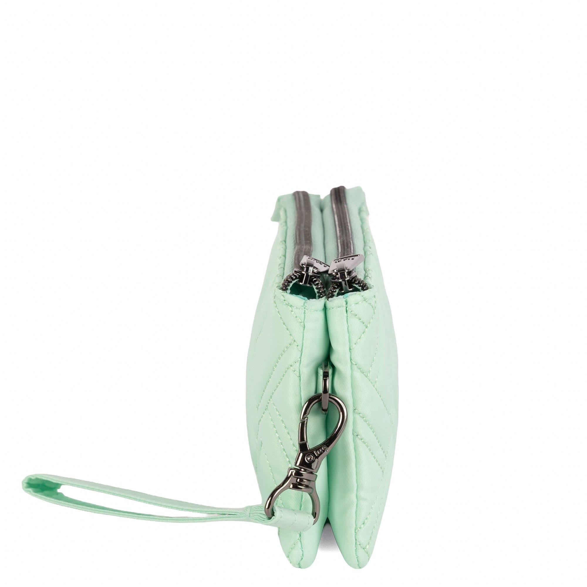 Frolic RFID Wristlet - MIST GREEN - 26203_Frolic_MistGreen_Angle_03