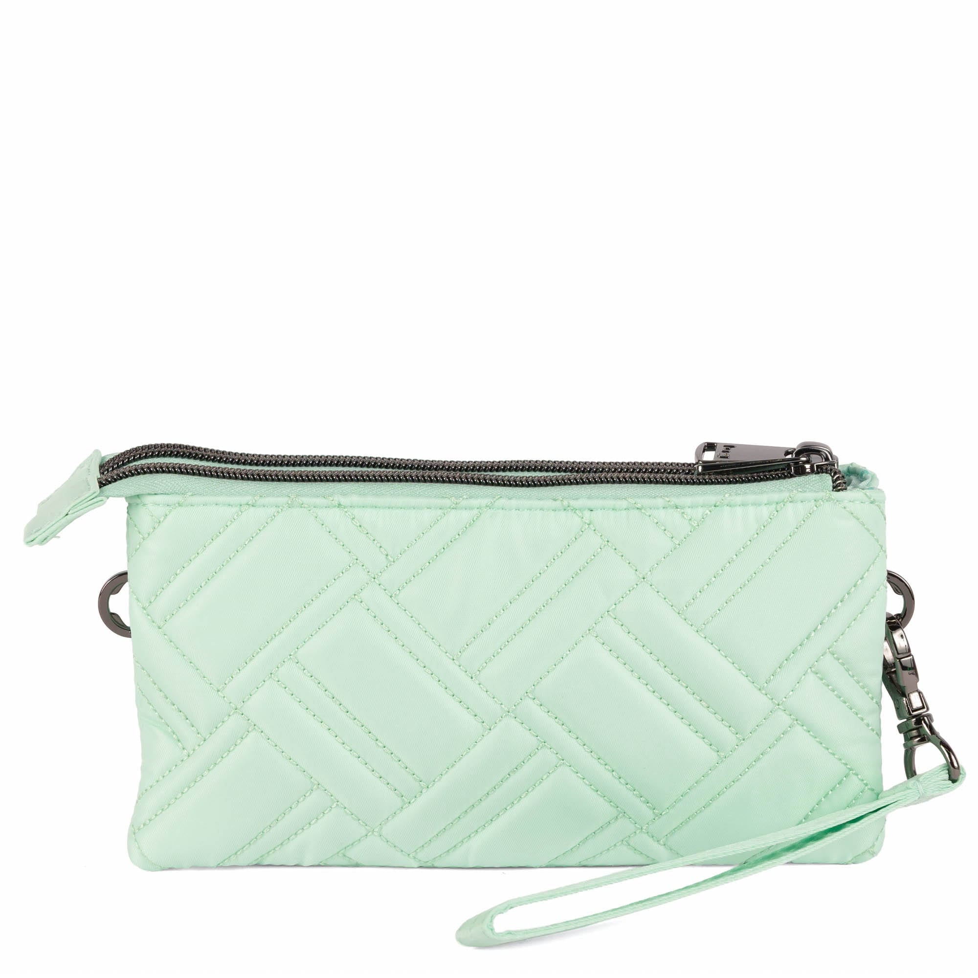 Frolic RFID Wristlet - MIST GREEN - 26203_Frolic_MistGreen_Angle_04