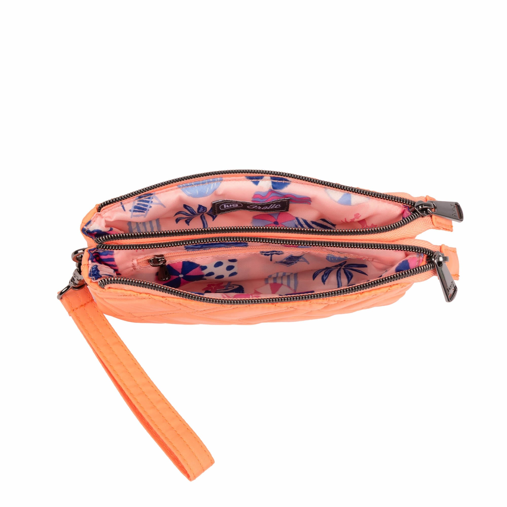 Frolic RFID Wristlet - MELON GLOW - 26204_Frolic_MelonGlow_Angle_05