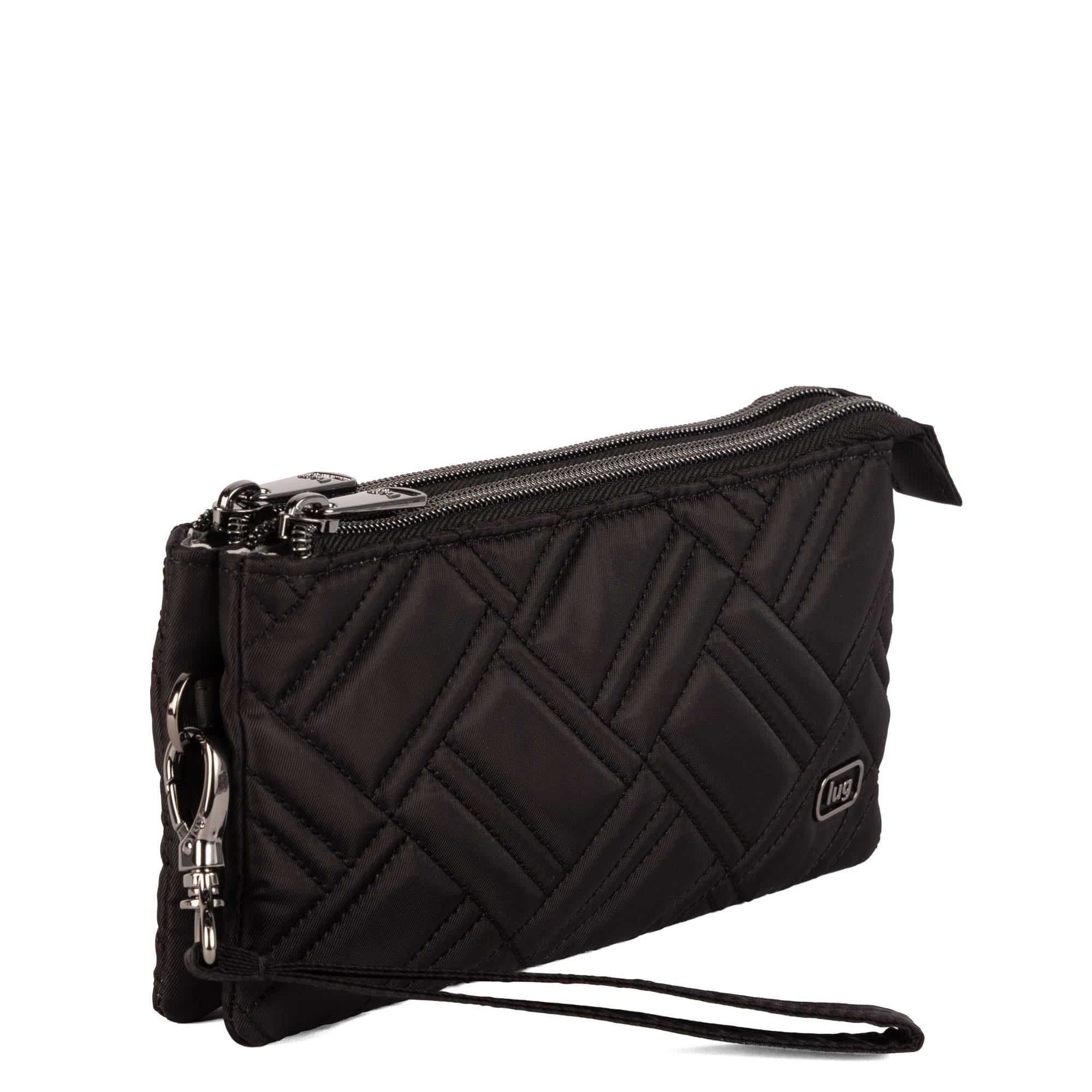 Frolic RFID Wristlet - BLACK - 26205_Frolic_Black_Angle_02