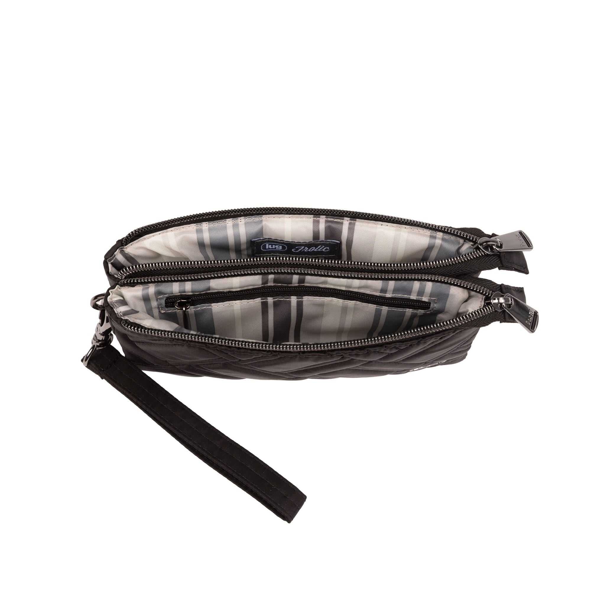 Frolic RFID Wristlet - BLACK - 26205_Frolic_Black_Angle_05