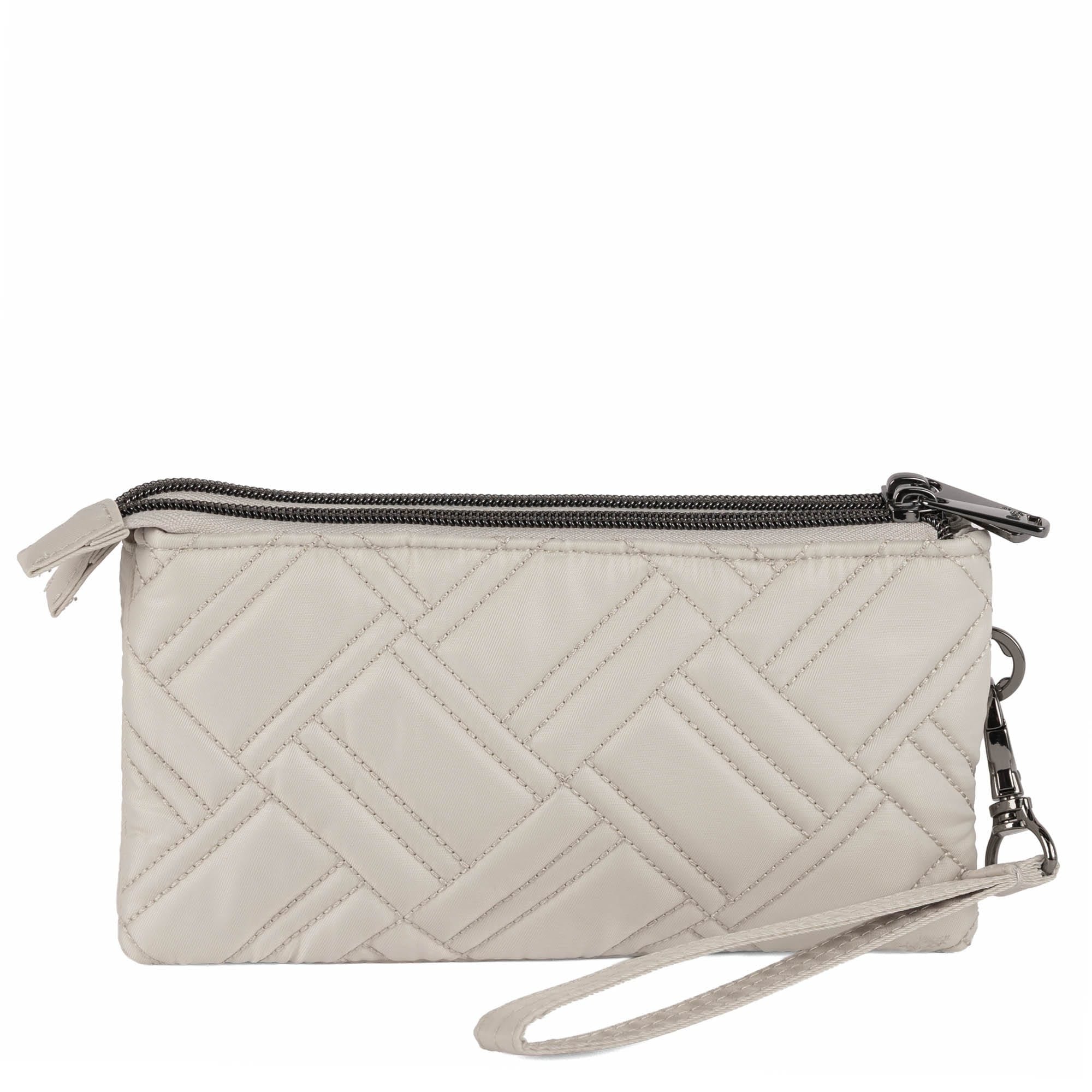 Frolic RFID Wristlet - PEBBLE - 26208_Frolic_Pebble_Angle_04