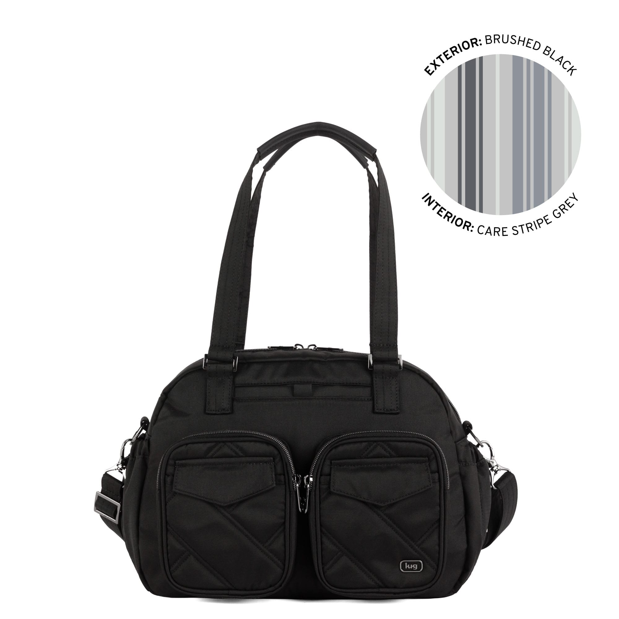Jumper 3 Carry-All Tote - BRUSHED BLACK - 26219_Jumper3_BrushedBlack_Angle_01