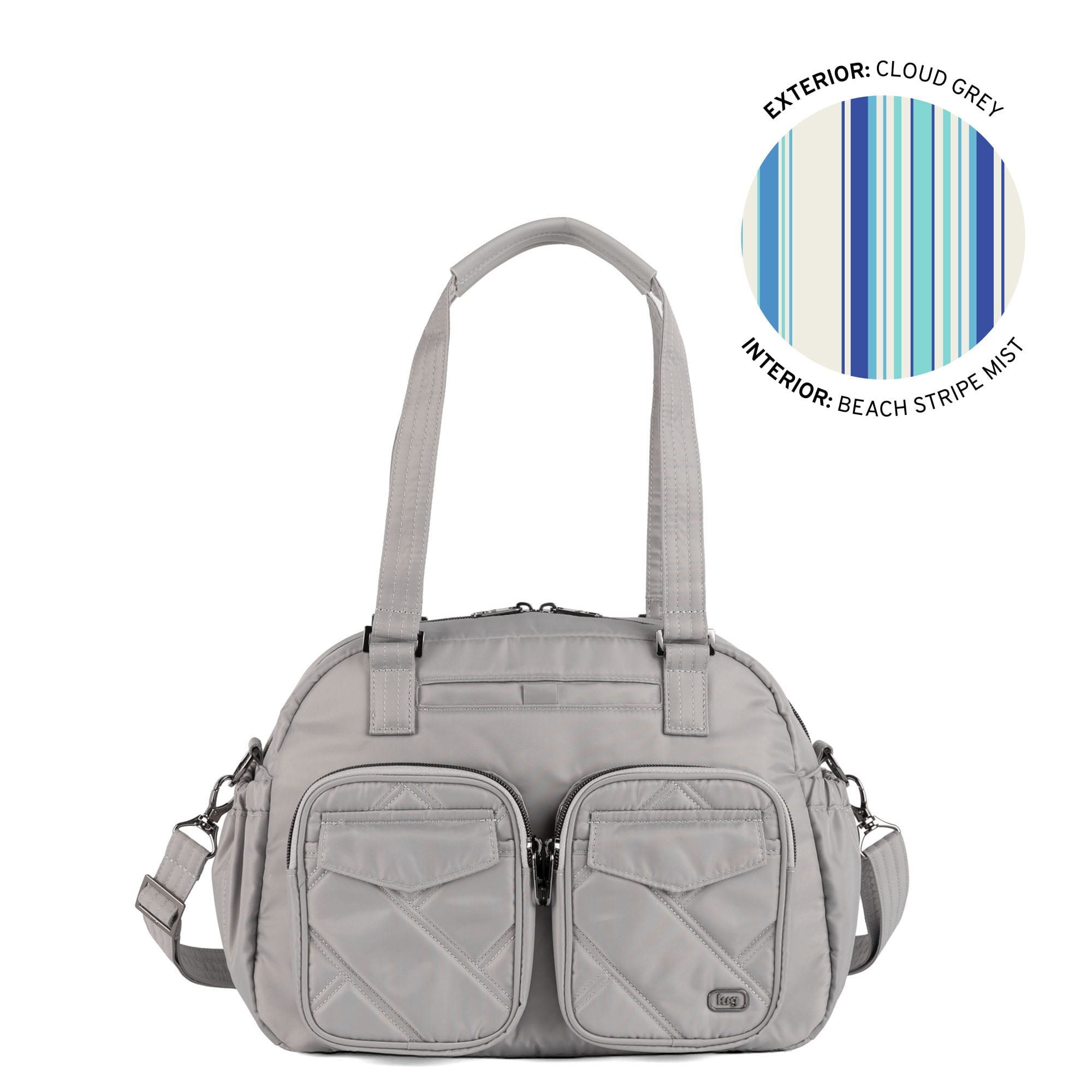 Jumper 3 Carry-All Tote - CLOUD GREY - 26225_Jumper3_CloudGrey_Angle_01