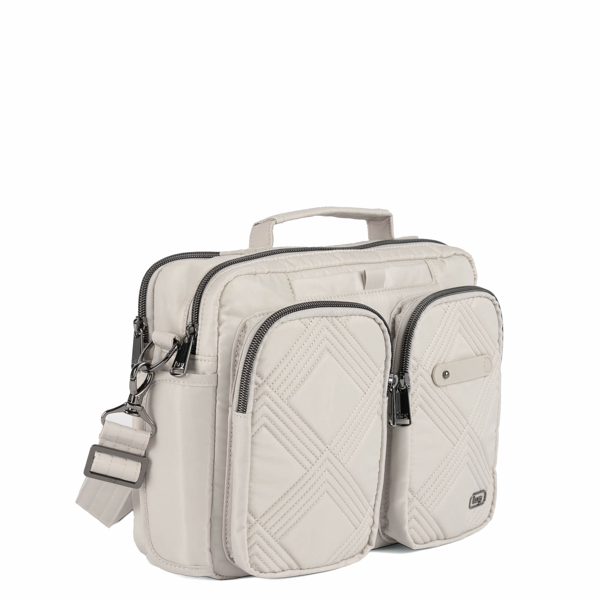 Navigator 2 Crossbody Bag - PEBBLE - 26231_Navigator2_Pebble_Angle_02