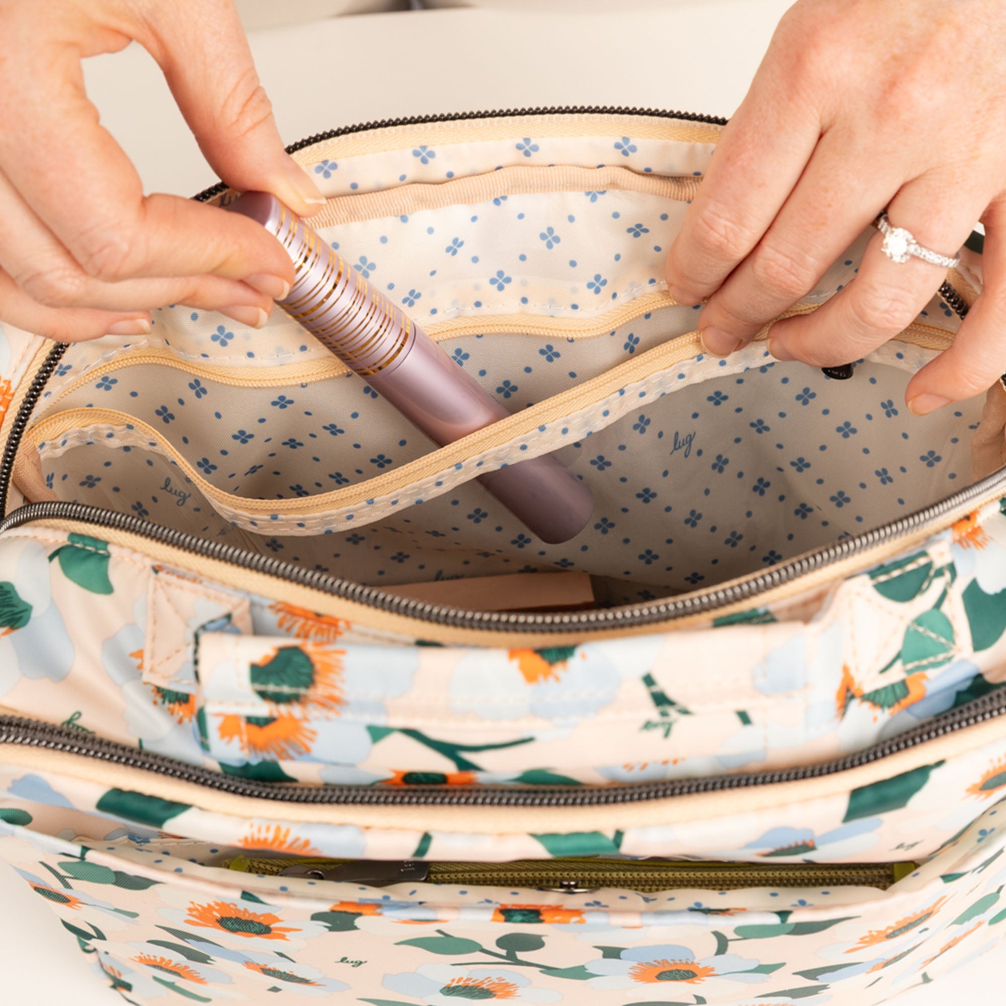 Navigator 2 Crossbody Bag - - 26232_Navigator2_PetuniaMulti_Lifestyle_08