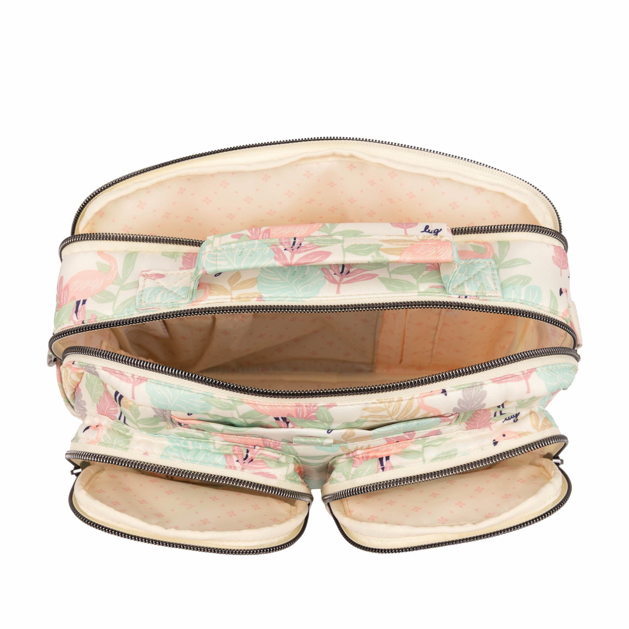 Navigator 2 Crossbody Bag - FLAMINGO FOLIAGE - 26233_Navigator2_FlamingoFoliage_Angle_05