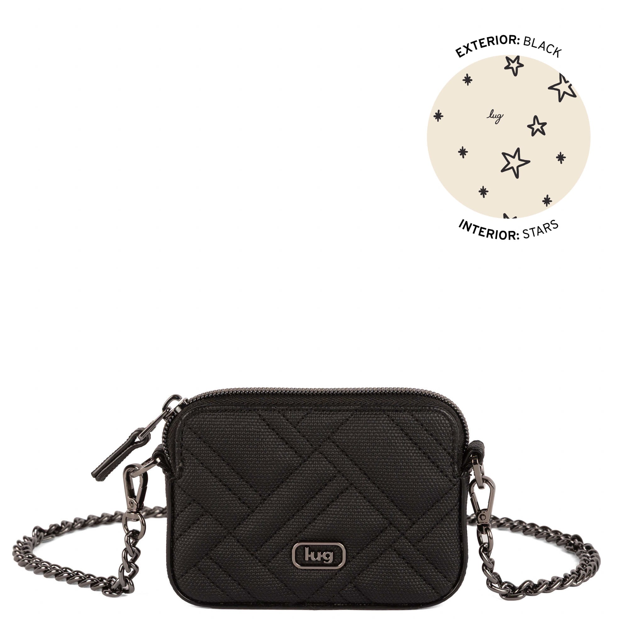 Juke Matte Luxe VL Mini Bag - BLACK - 26235_JukeML_Black_Angle_01