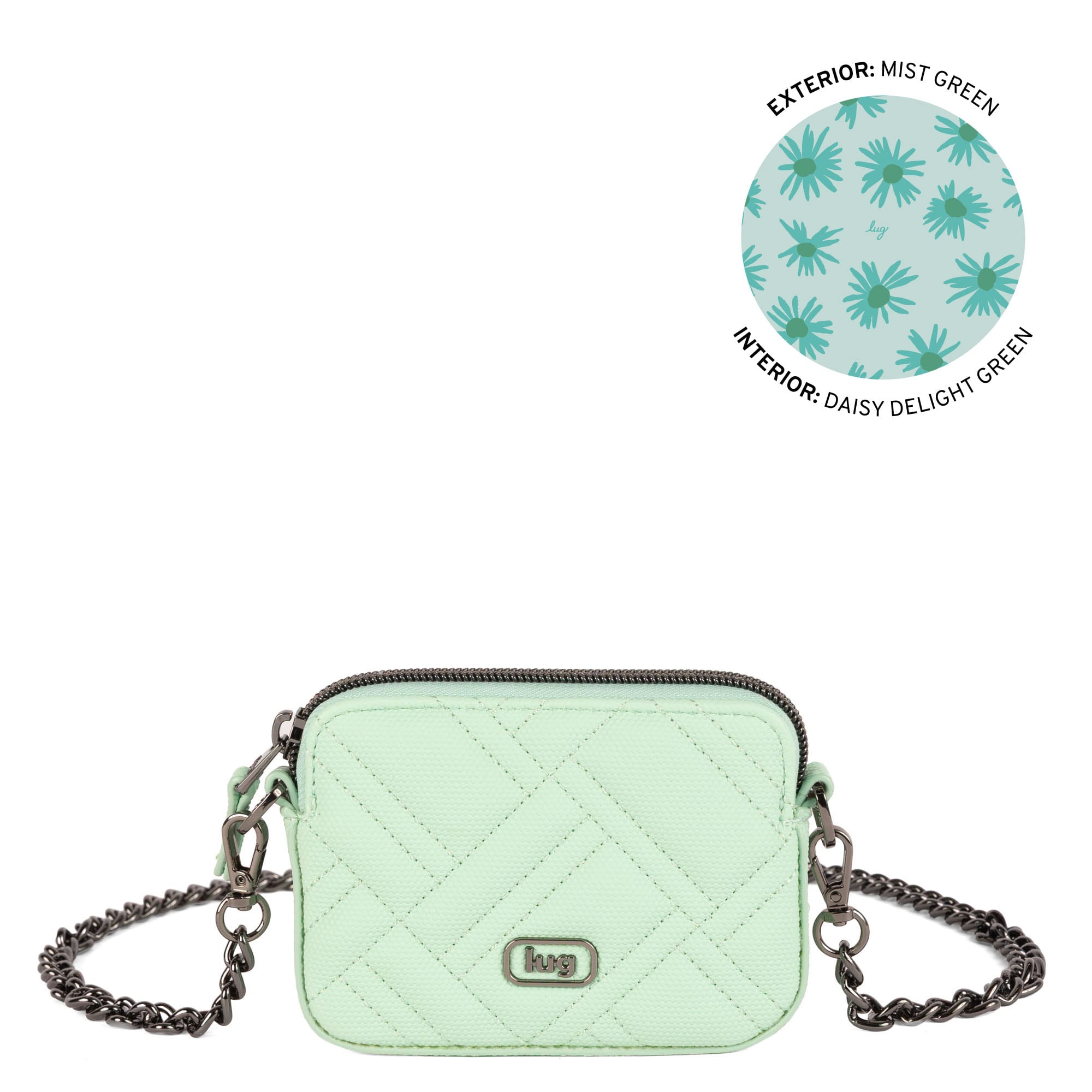 Juke Matte Luxe VL Mini Bag - MIST GREEN - 26238_JukeML_MistGreen_Angle_01