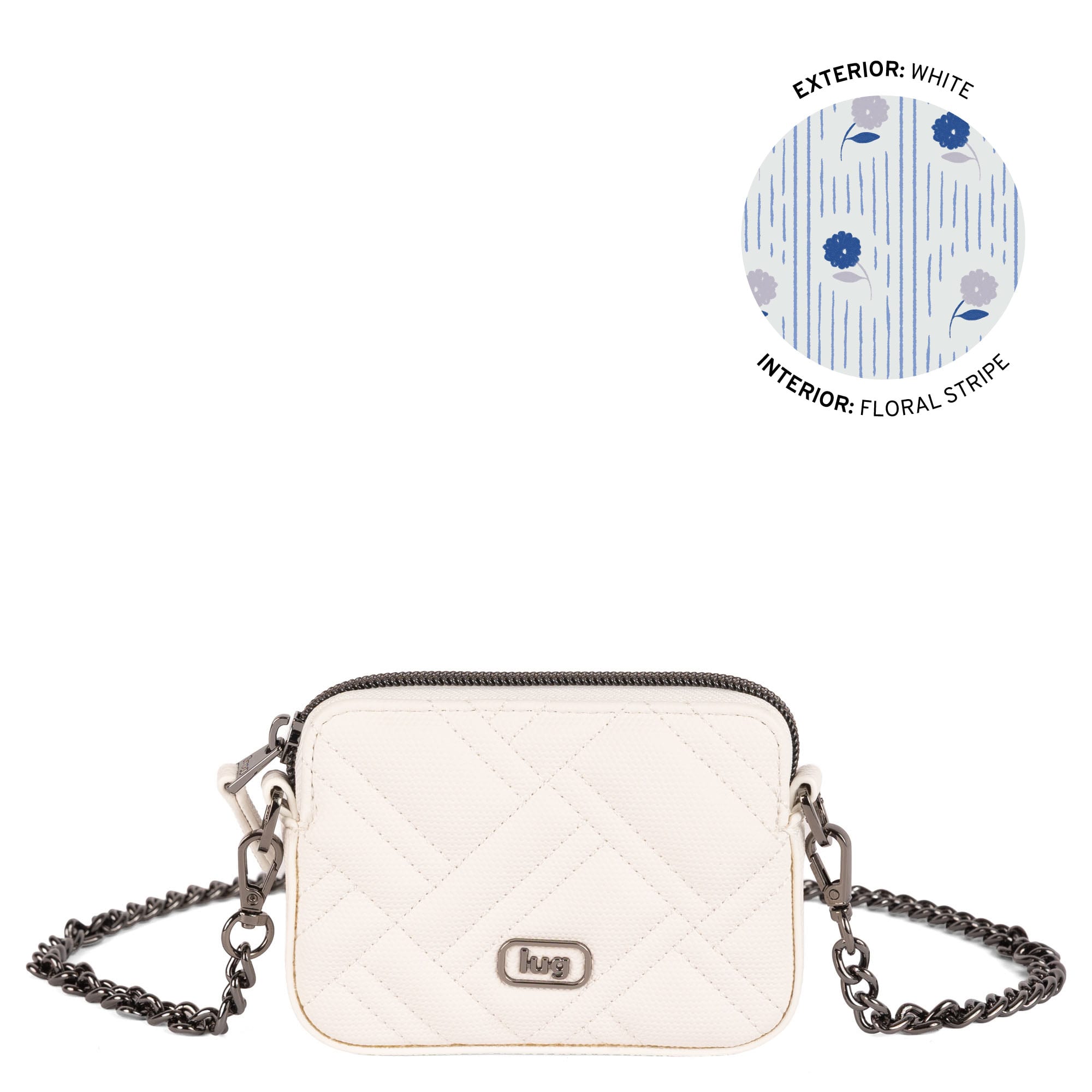 Juke Matte Luxe VL Mini Bag - WHITE - 26239_JukeML_White_Angle_01