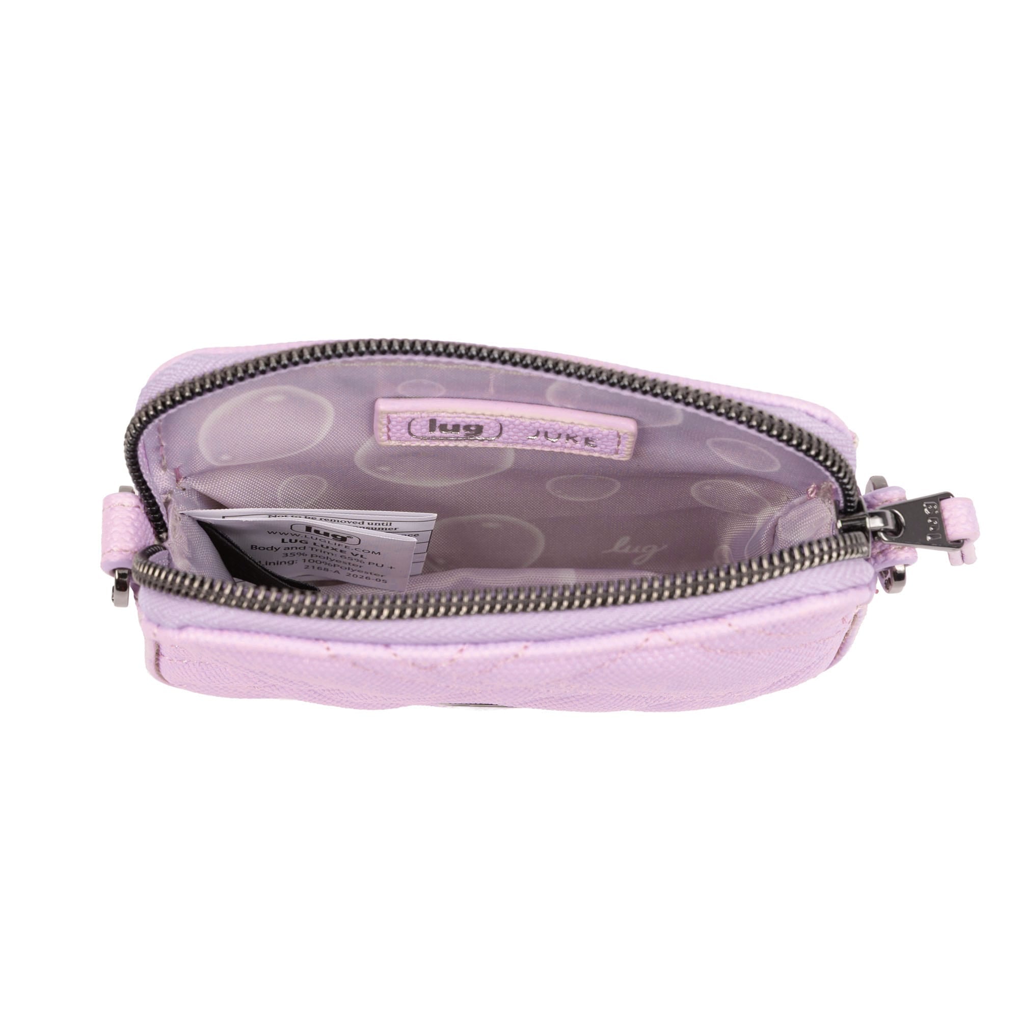 Juke Matte Luxe VL Mini Bag - METALLIC BUBBLE PURPLE - 26241_JukeML_MetallicBubblePurple_Angle_04